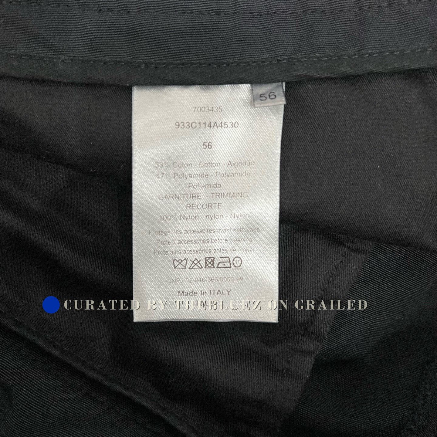 Dior Dior Black Cargo Pants Size US 40 / EU 56 - 5 Thumbnail