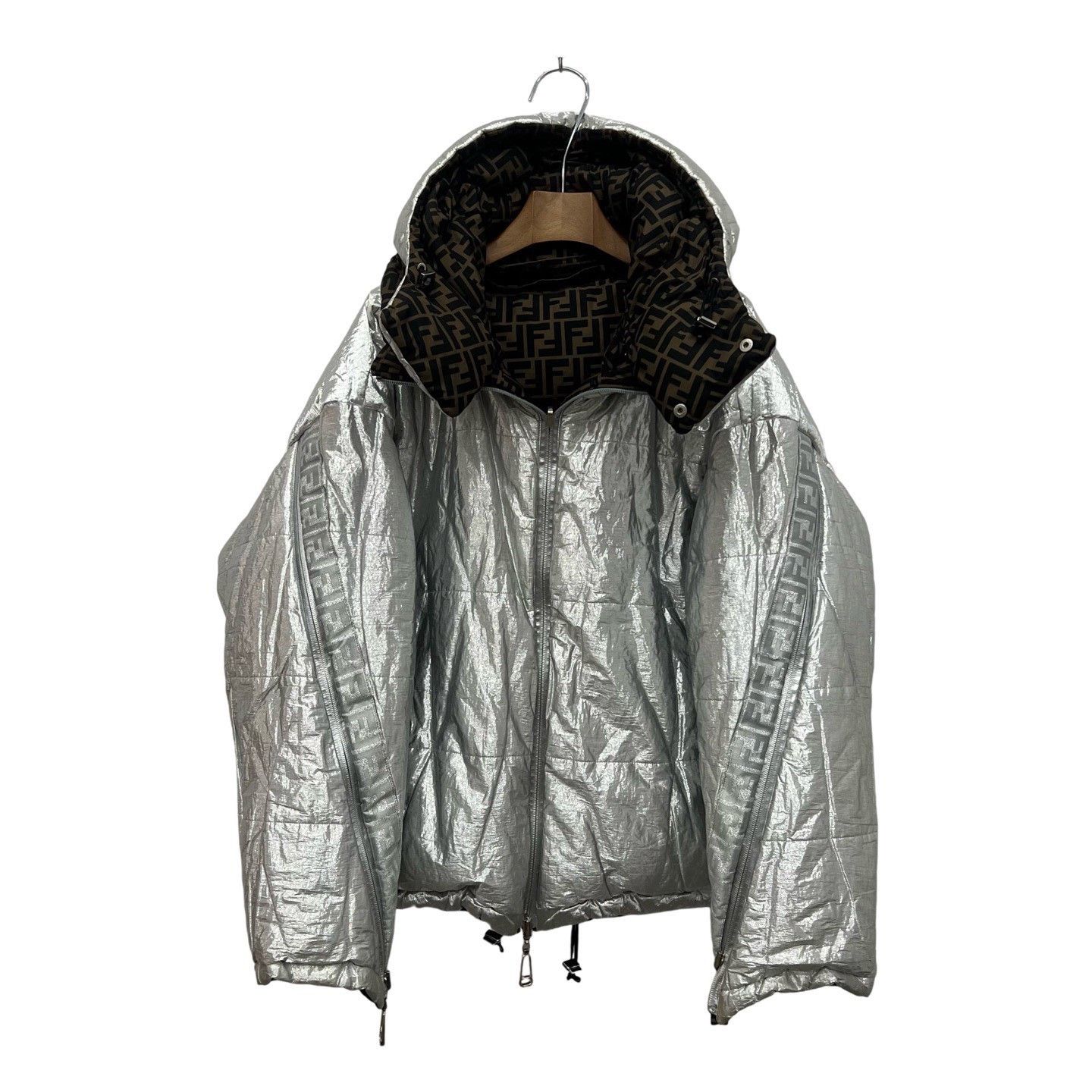 Fendi Fendi Reversible Monogram Down Jacket Size US L / EU 52-54 / 3 - 4 Thumbnail