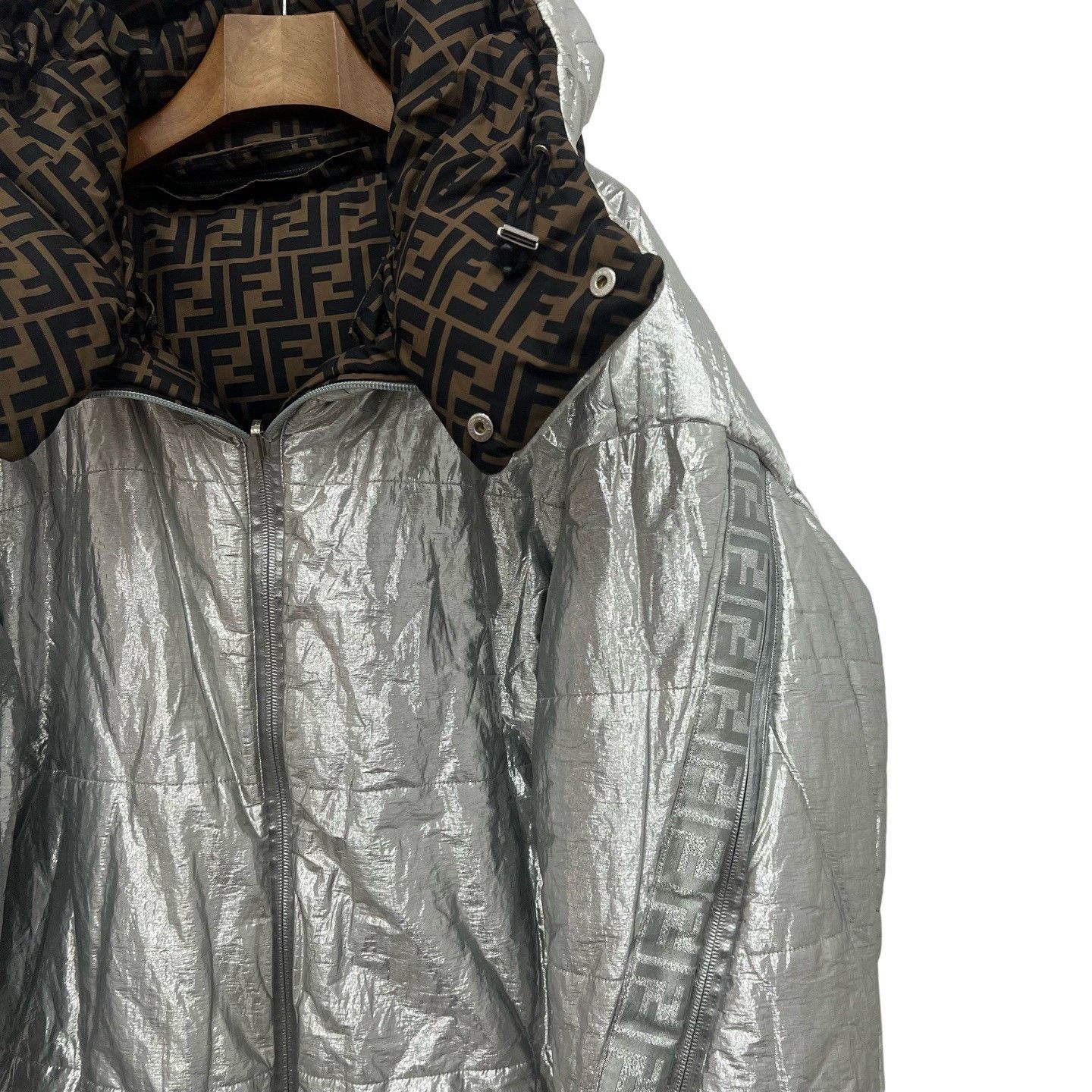 Fendi Fendi Reversible Monogram Down Jacket Size US L / EU 52-54 / 3 - 5 Thumbnail
