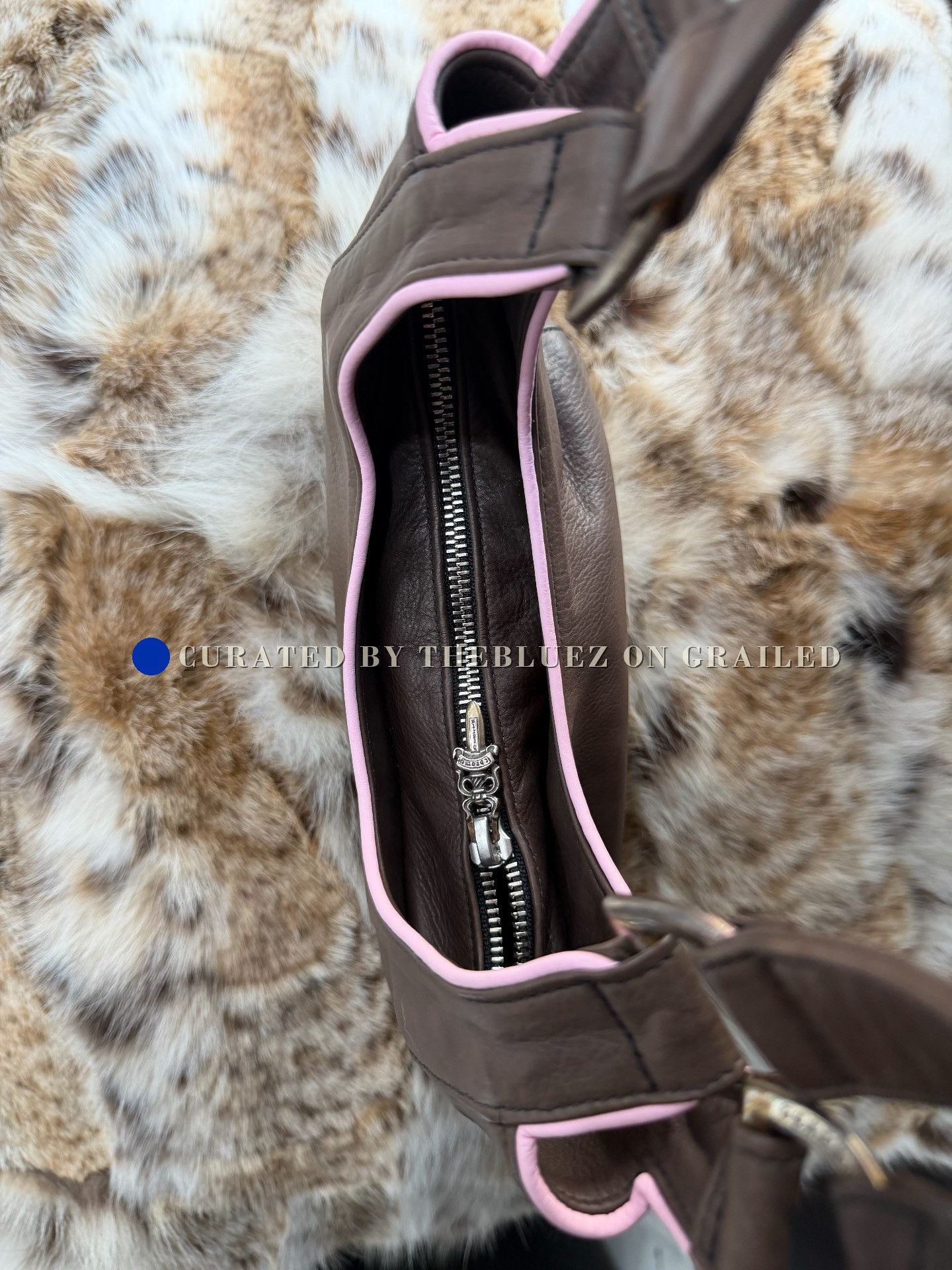 Chrome Hearts Chrome Hearts Brown Pink Hobo Bag Size ONE SIZE - 4 Thumbnail