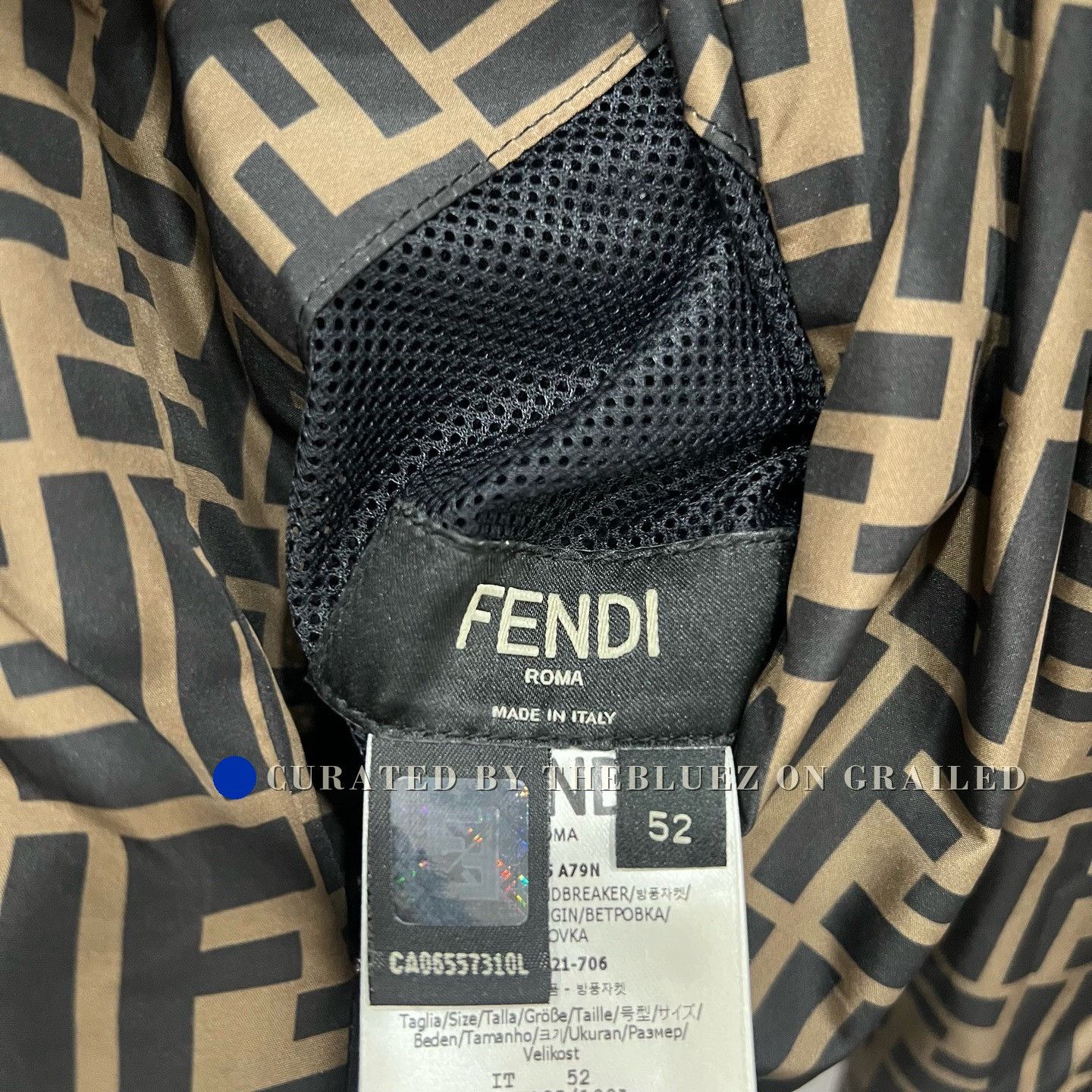 Fendi Fendi Monogram Reversible Jacket Size US L / EU 52-54 / 3 - 5 Thumbnail