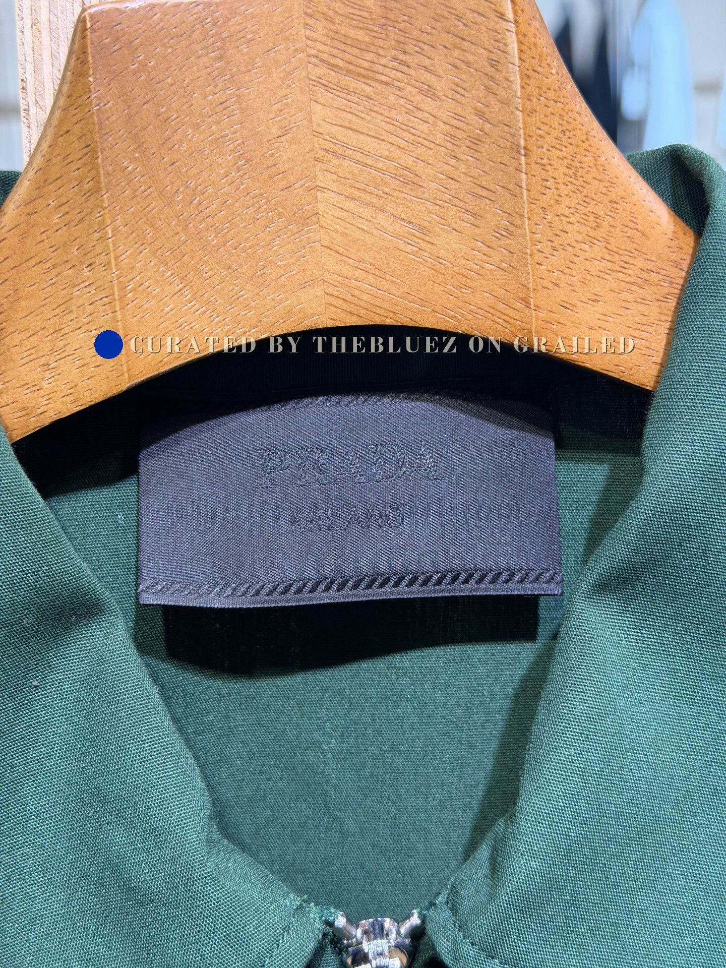 Prada Prada New Green Logo Short-Sleeve Shirt Size US S / EU 44-46 / 1 - 3 Thumbnail