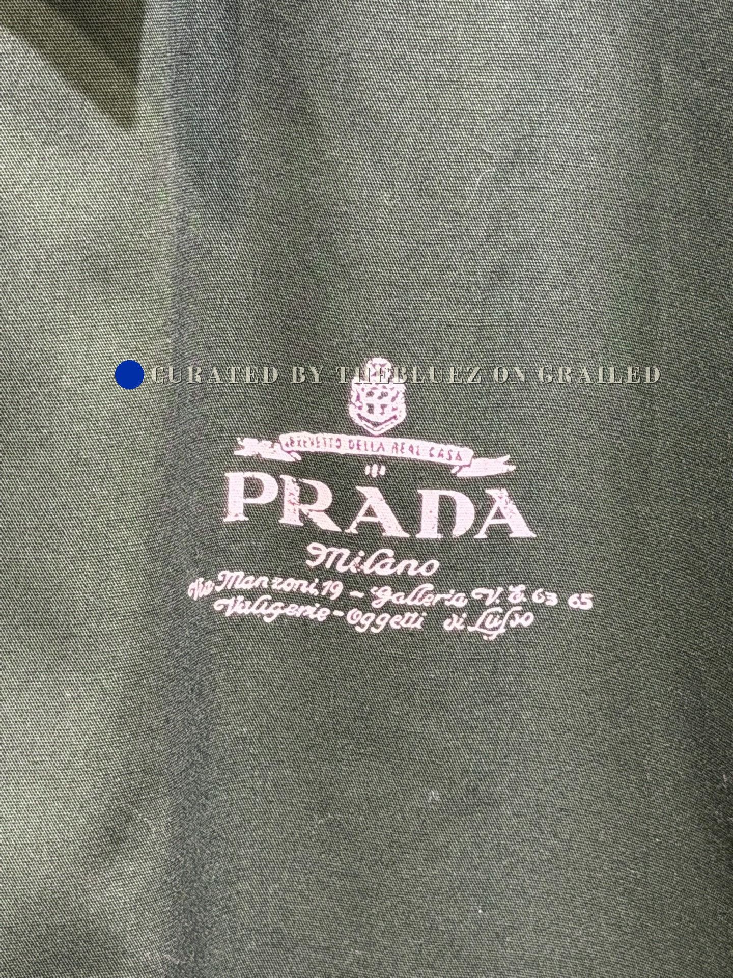 Prada Prada New Green Logo Short-Sleeve Shirt Size US S / EU 44-46 / 1 - 5 Thumbnail