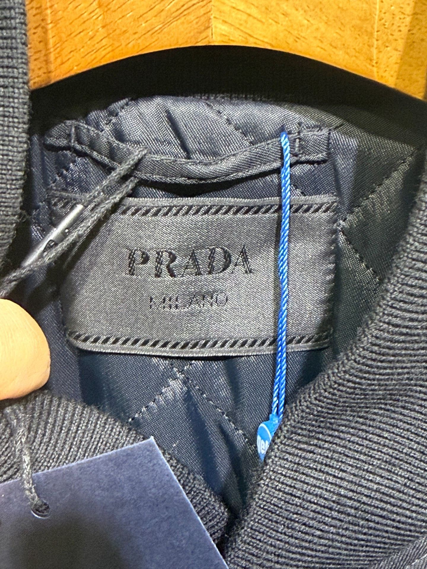 Prada Prada Black Pilot Cotton Jacket Size US M / EU 48-50 / 2 - 4 Thumbnail