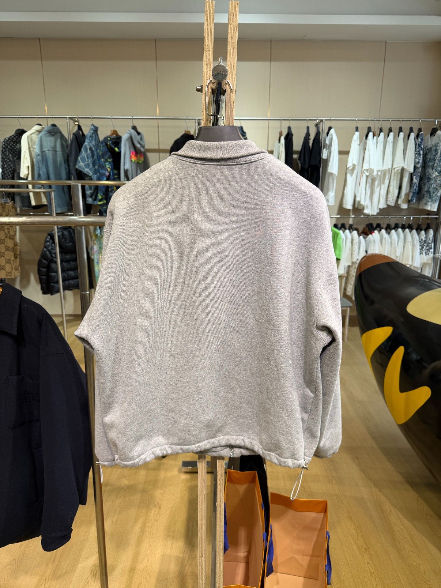 Miu Miu MIU MIU 2025 New Gray Zip Hoodie XS Size XS / US 0-2 / IT 36-38 - 2 Thumbnail