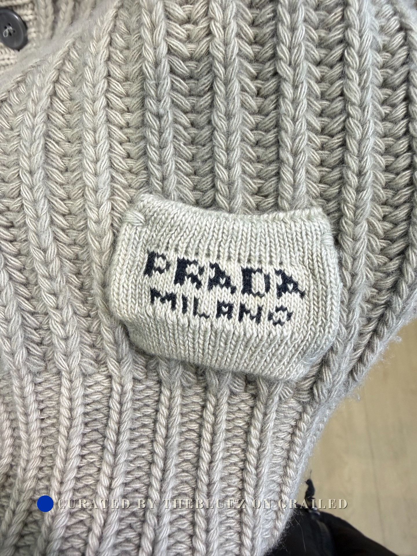 Prada Prada Runway Wool Cashmere Knit Cardigan Size US M / EU 48-50 / 2 - 4 Thumbnail