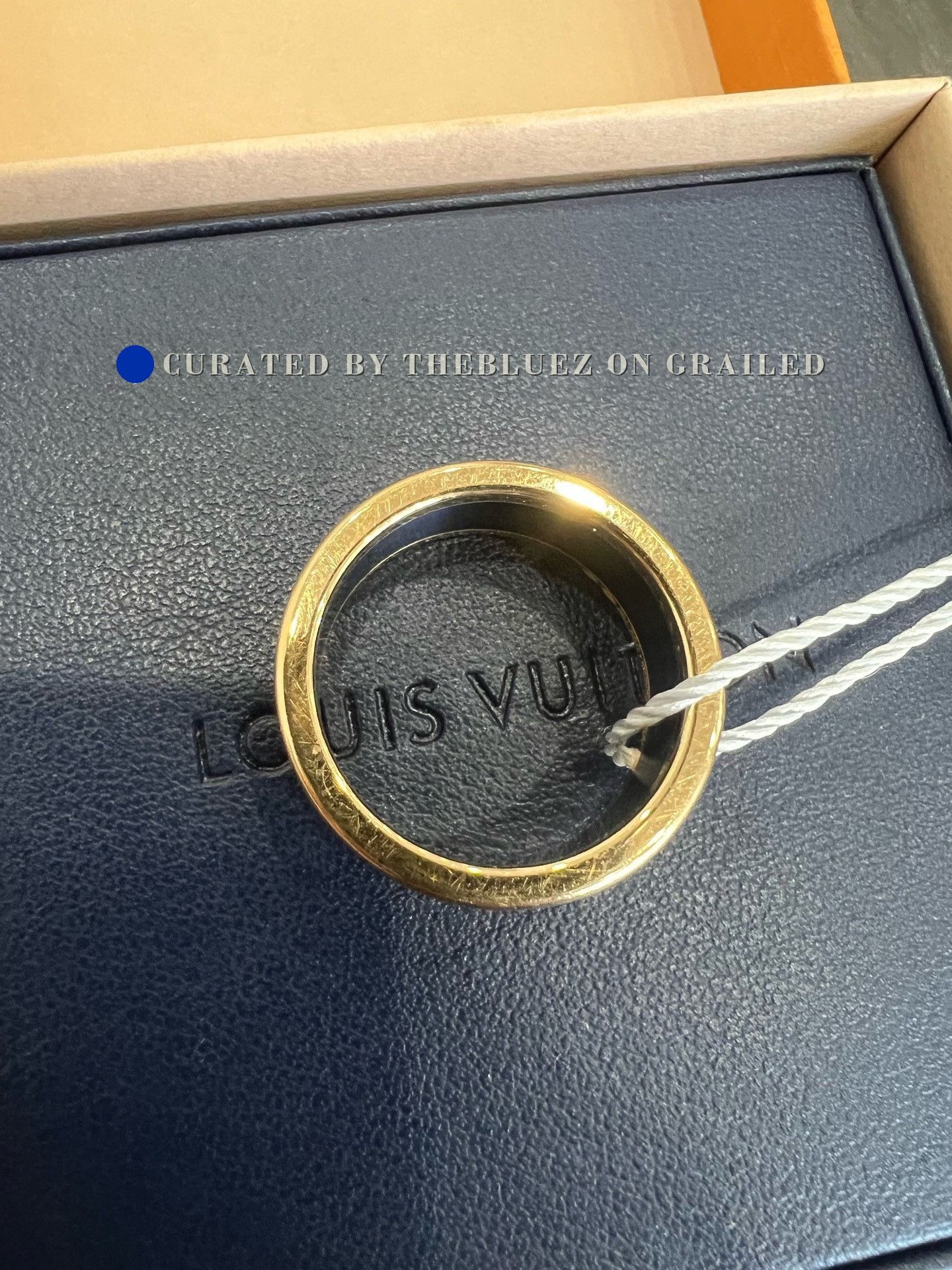 Louis Vuitton Louis Vuitton Les Gaston 18K Gold Titanium Ring Size ONE SIZE - 5 Thumbnail