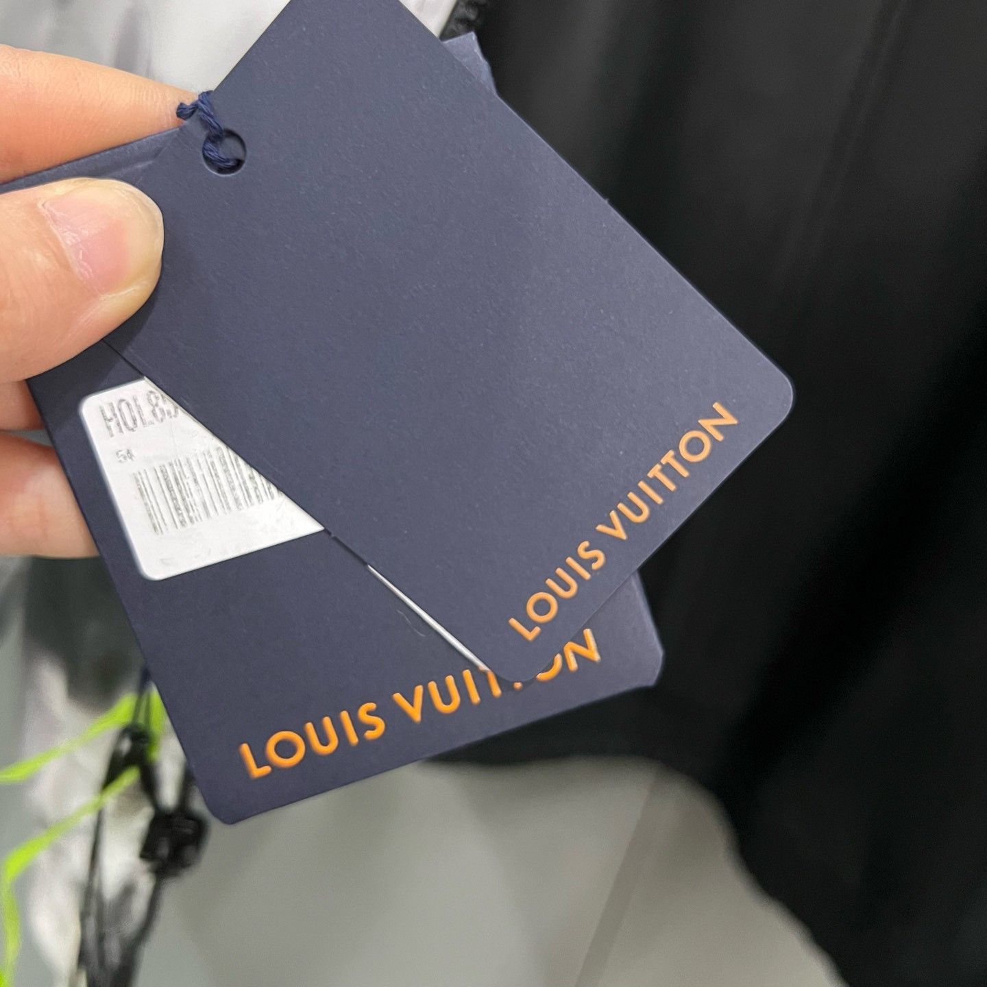 Louis Vuitton Louis Vuitton Black Logo Reversible Leather Jacket Size US L / EU 52-54 / 3 - 6 Thumbnail