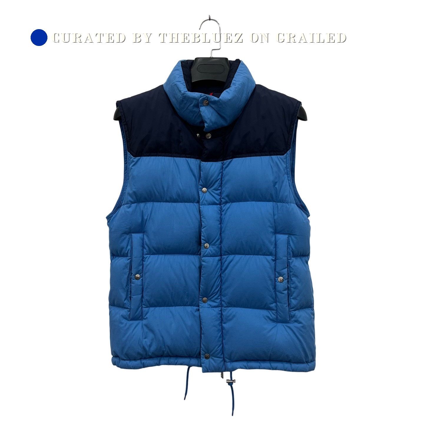 Moncler Moncler Blue Detachable Sleeve Down Jacket Size US S / EU 44-46 / 1 - 4 Thumbnail