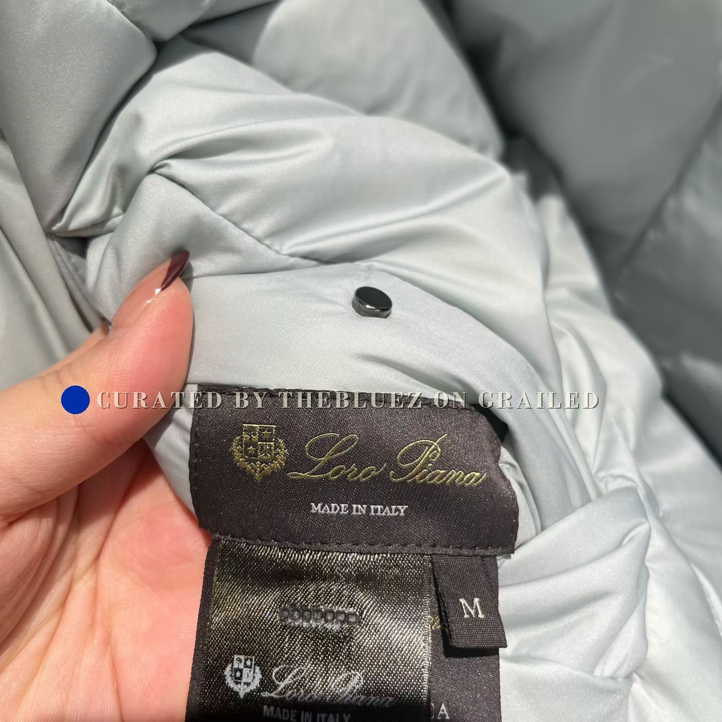 Loro Piana Loro Piana Dark Blue Reversible Down Jacket Size US M / EU 48-50 / 2 - 3 Thumbnail