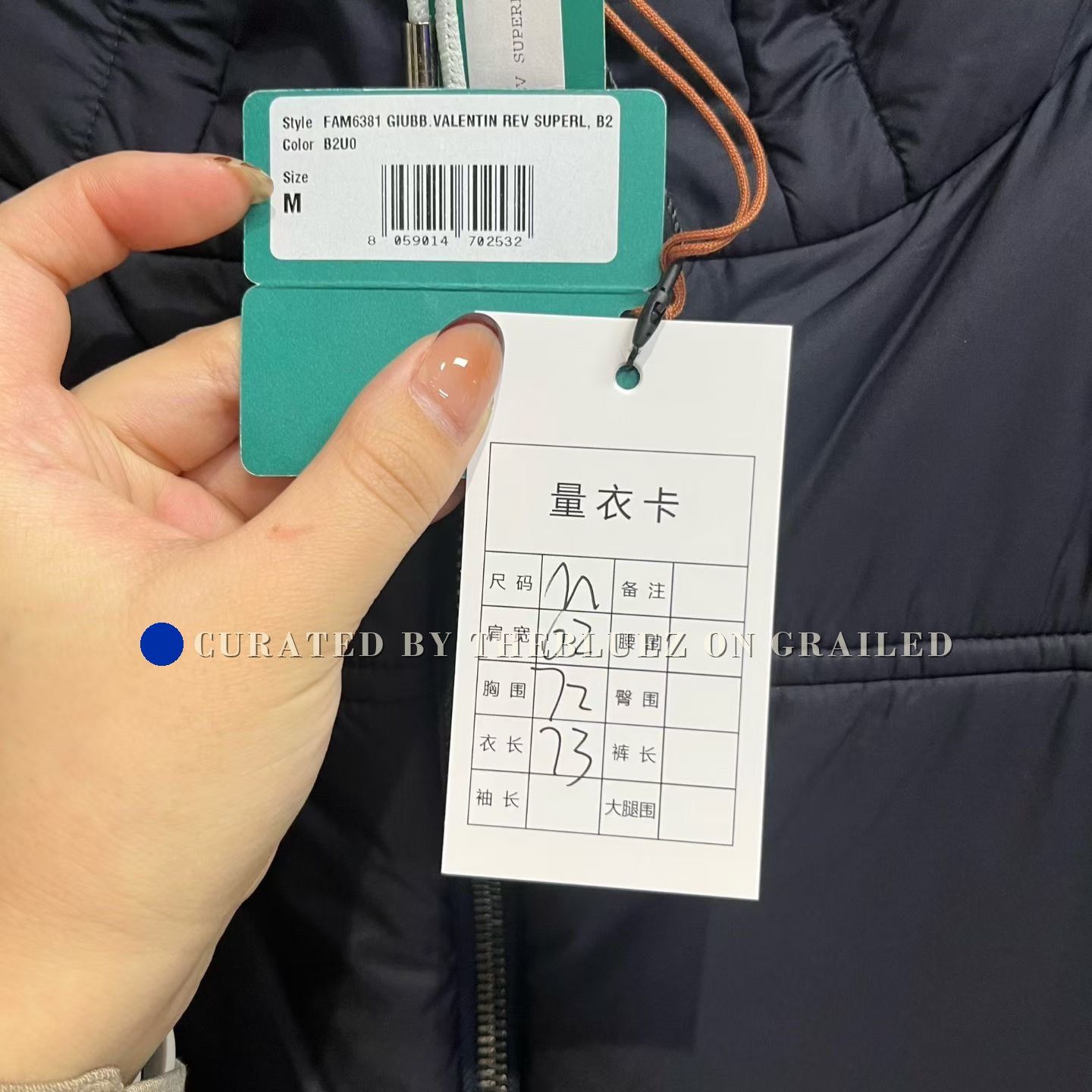 Loro Piana Loro Piana Dark Blue Reversible Down Jacket Size US M / EU 48-50 / 2 - 5 Thumbnail