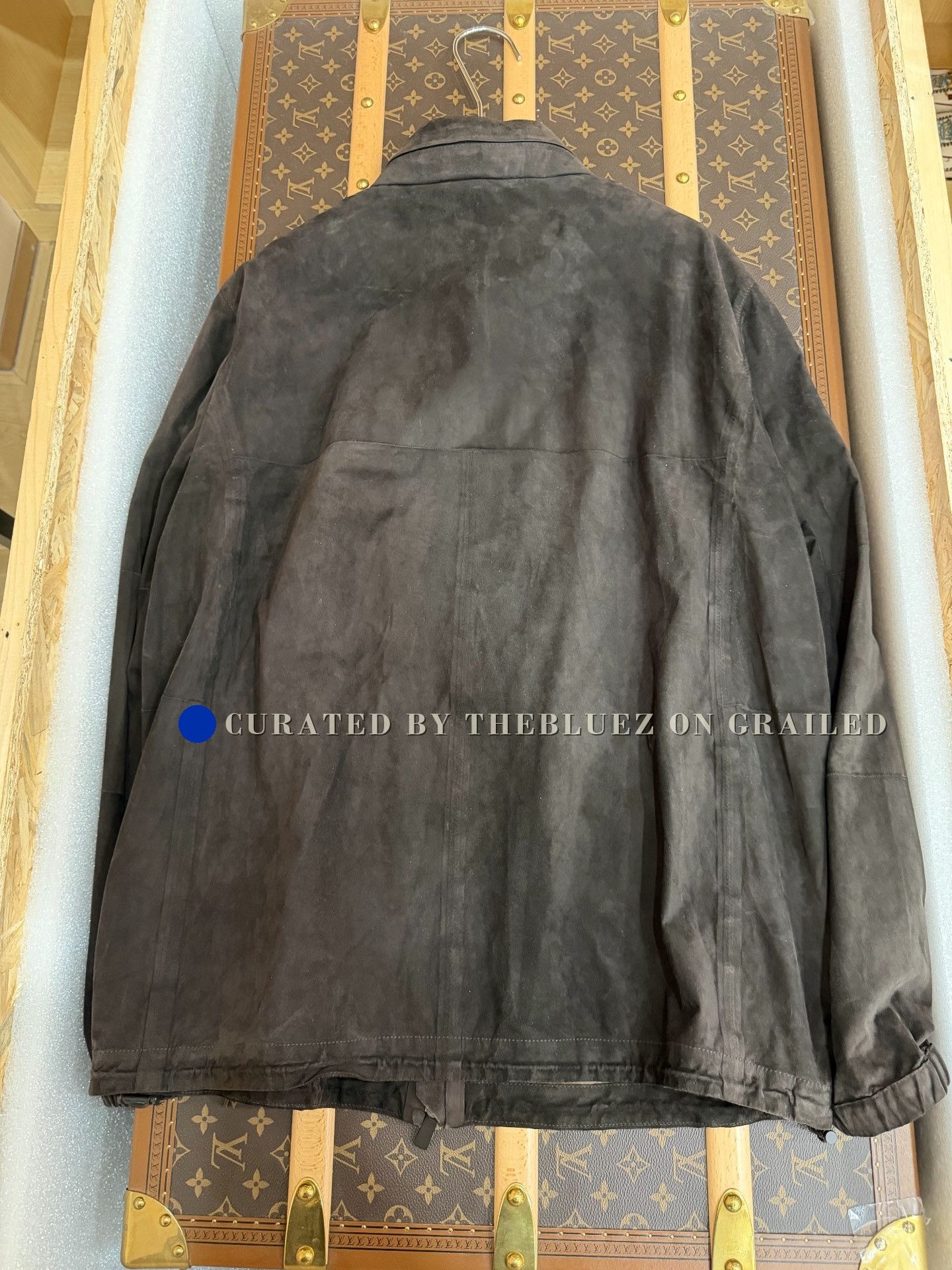 Ermenegildo Zegna Zegna Aviator Leather Jacket Size US L / EU 52-54 / 3 - 2 Thumbnail