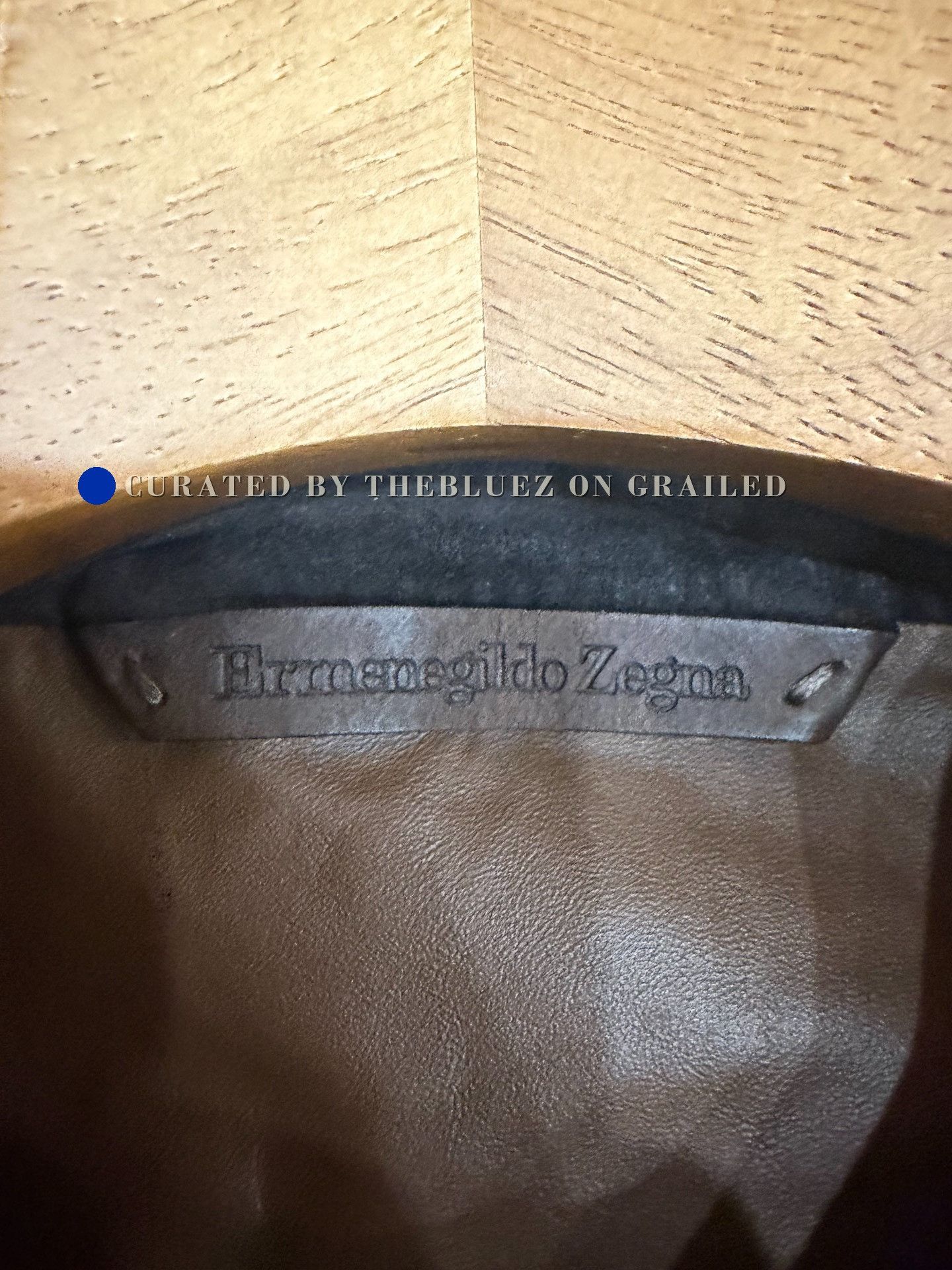 Ermenegildo Zegna Zegna Aviator Leather Jacket Size US L / EU 52-54 / 3 - 3 Thumbnail
