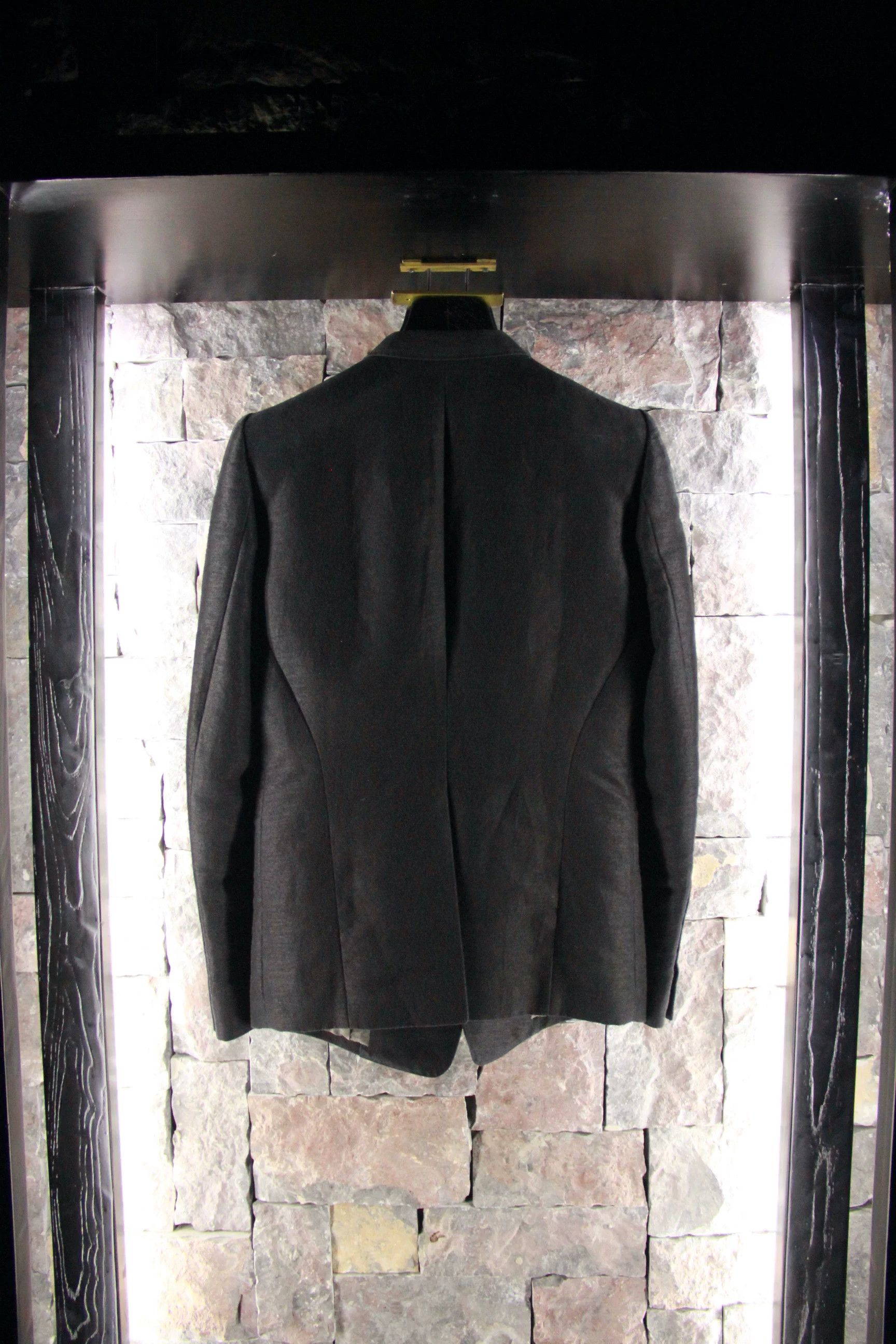 Julius Julius Black Blazer Men 40r Size 40R - 2 Thumbnail