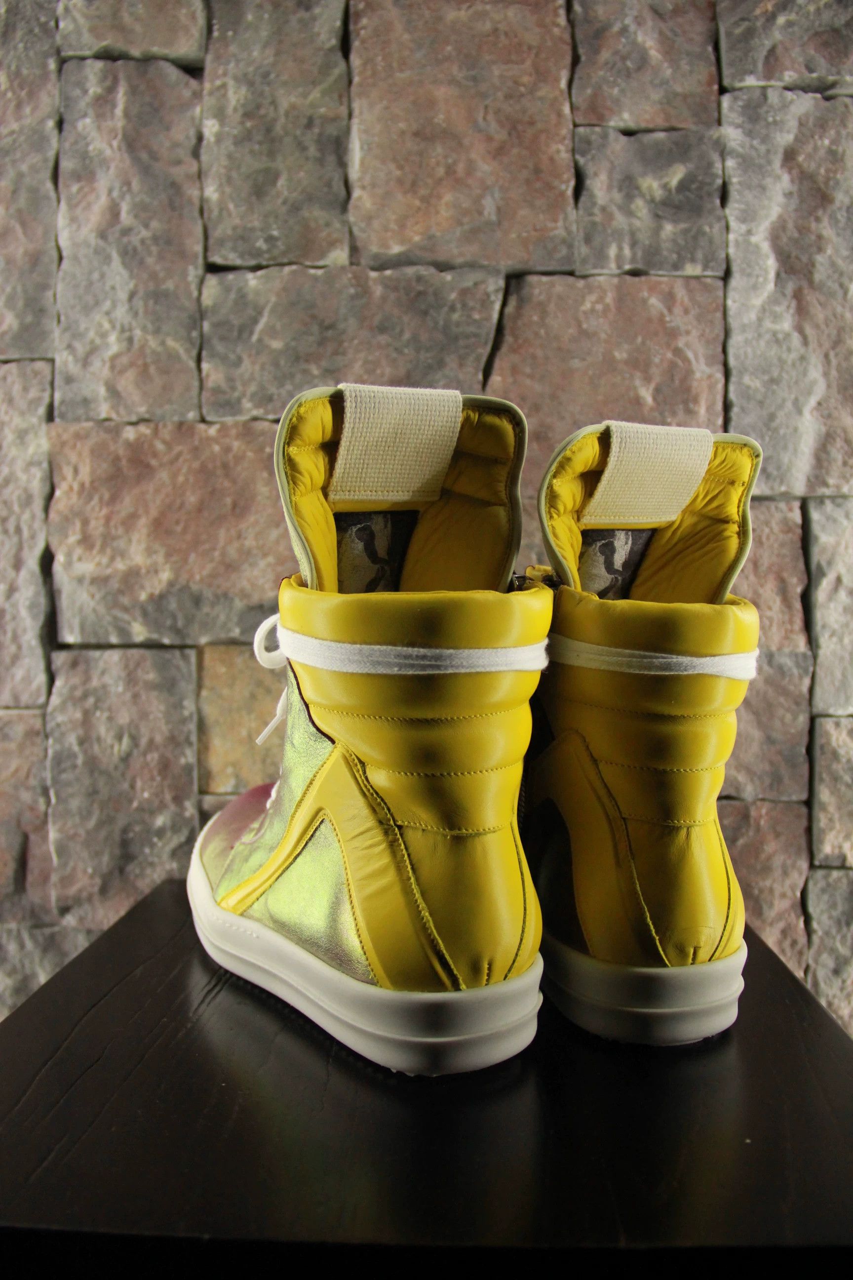 Rick Owens Rick Owens White Hitop Sneakers Women us_7 Size US 7 / IT 37 - 5 Thumbnail