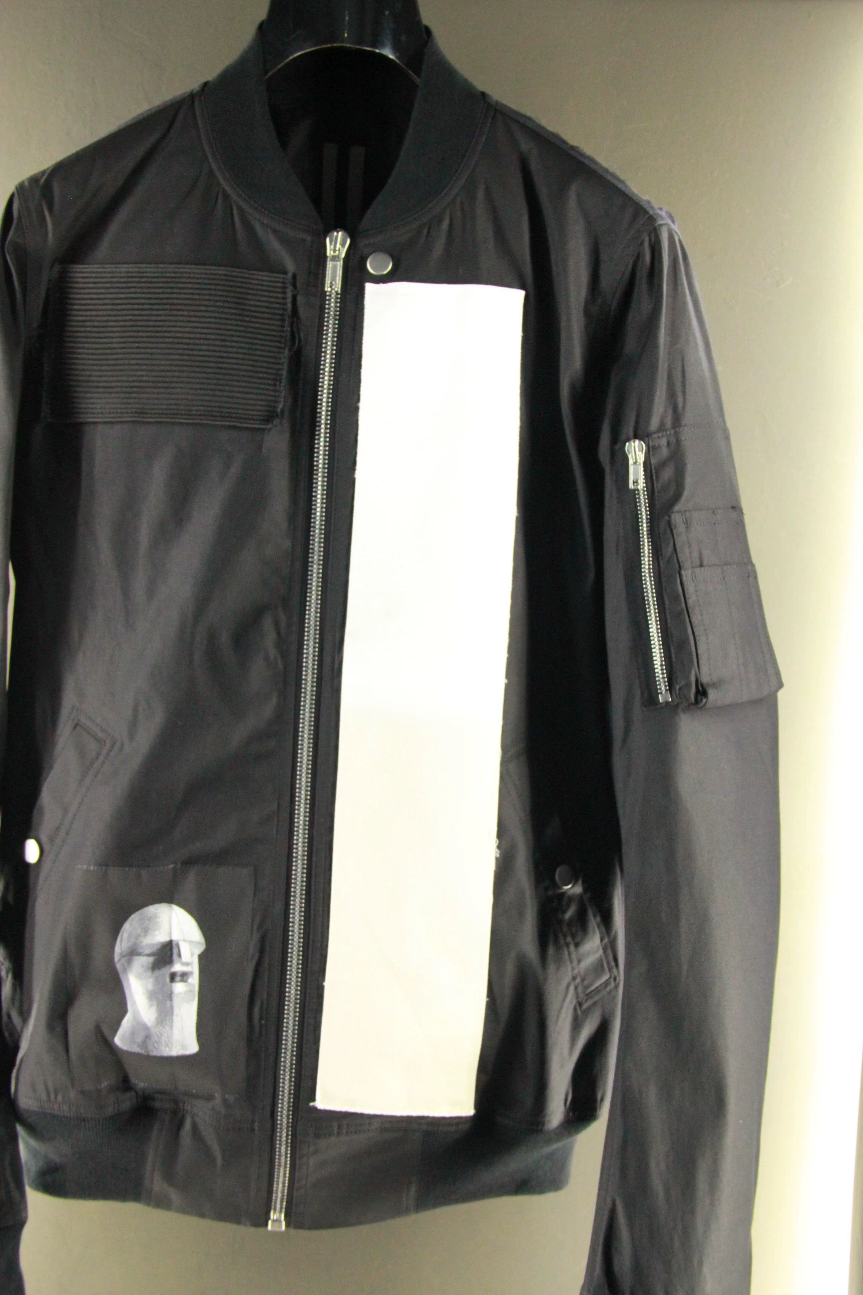 Rick Owens Rick Owens White Bombers Men xs Size US XS / EU 42 / 0 - 3 Thumbnail