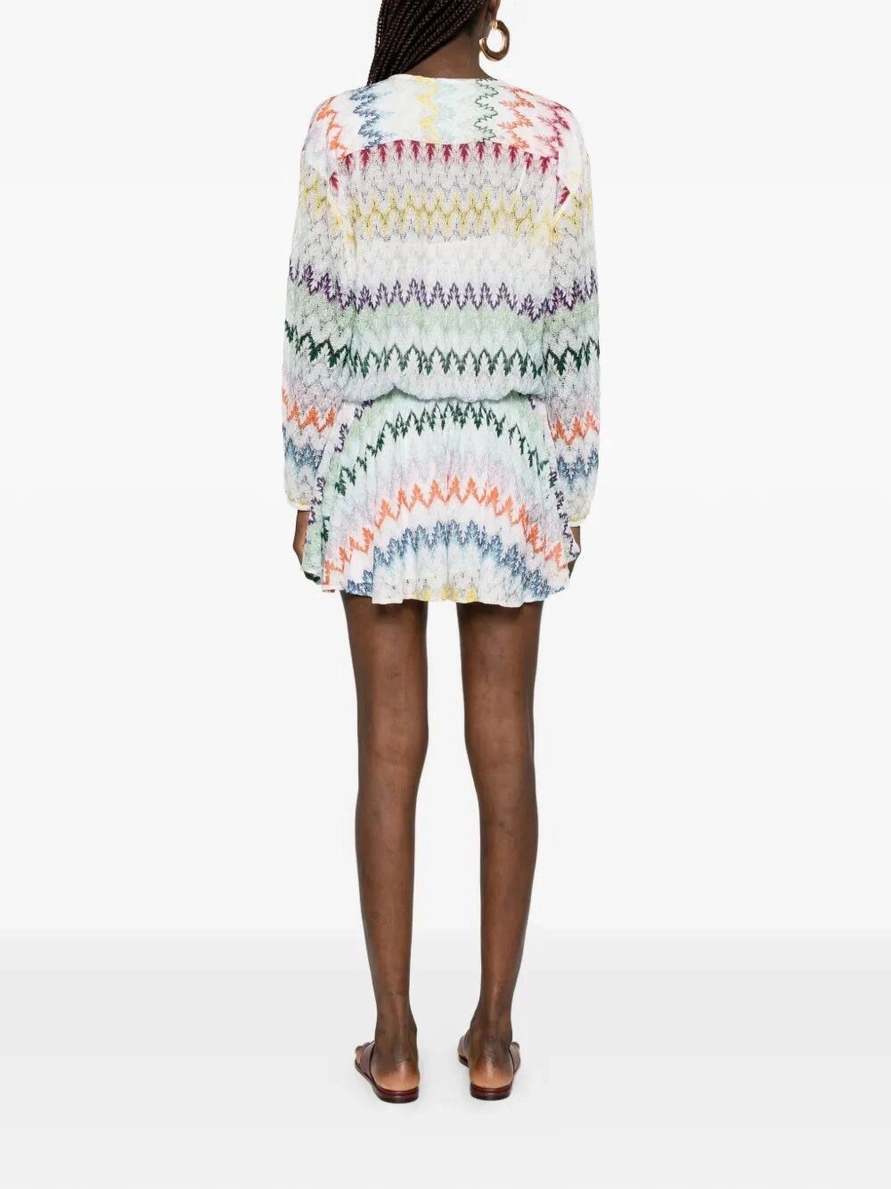 Missoni Short Dress Size L / US 10 / IT 46 - 5 Thumbnail