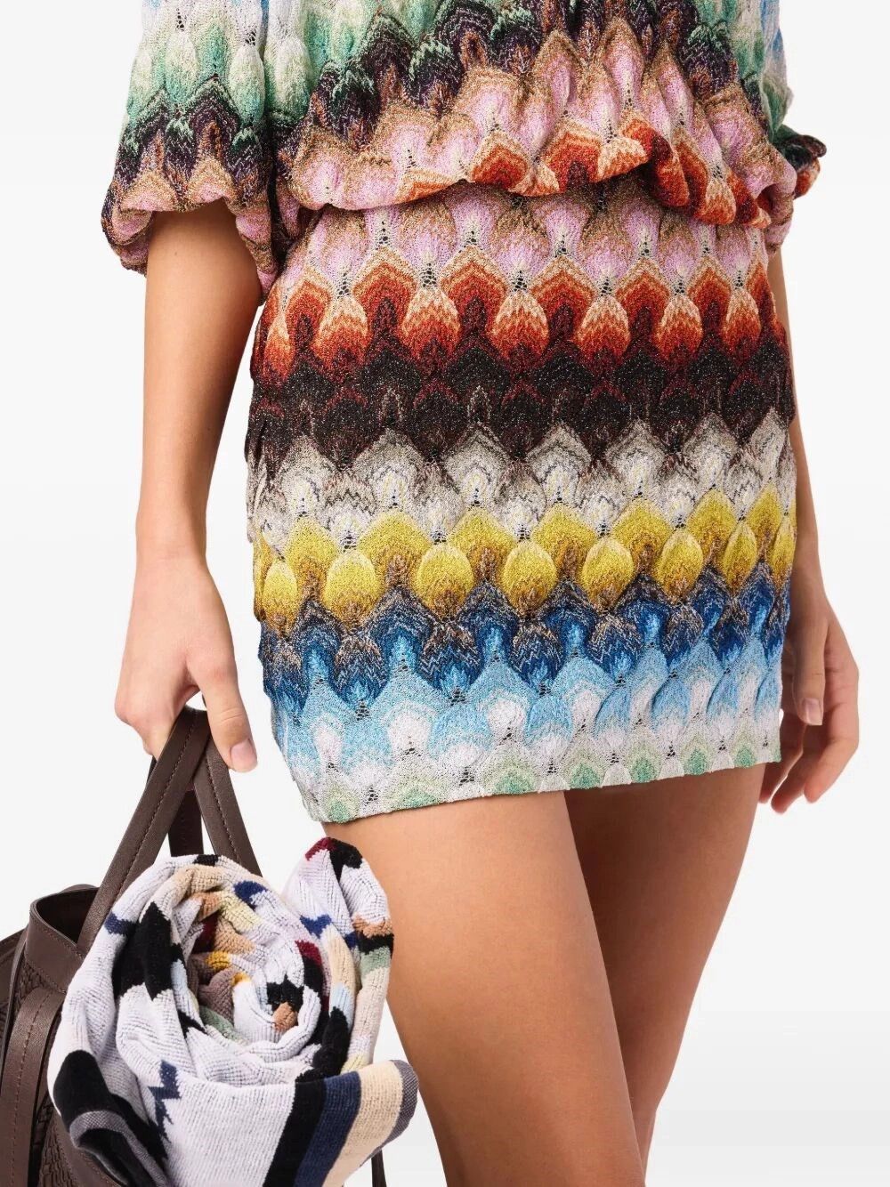 Missoni Miniskirt Size 28" / US 6 / IT 42 - 3 Thumbnail