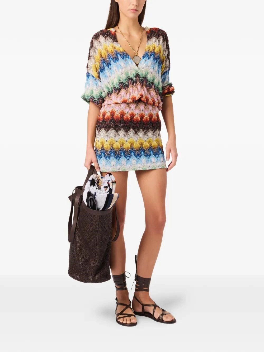 Missoni Miniskirt Size 30" / US 8 / IT 44 - 2 Thumbnail