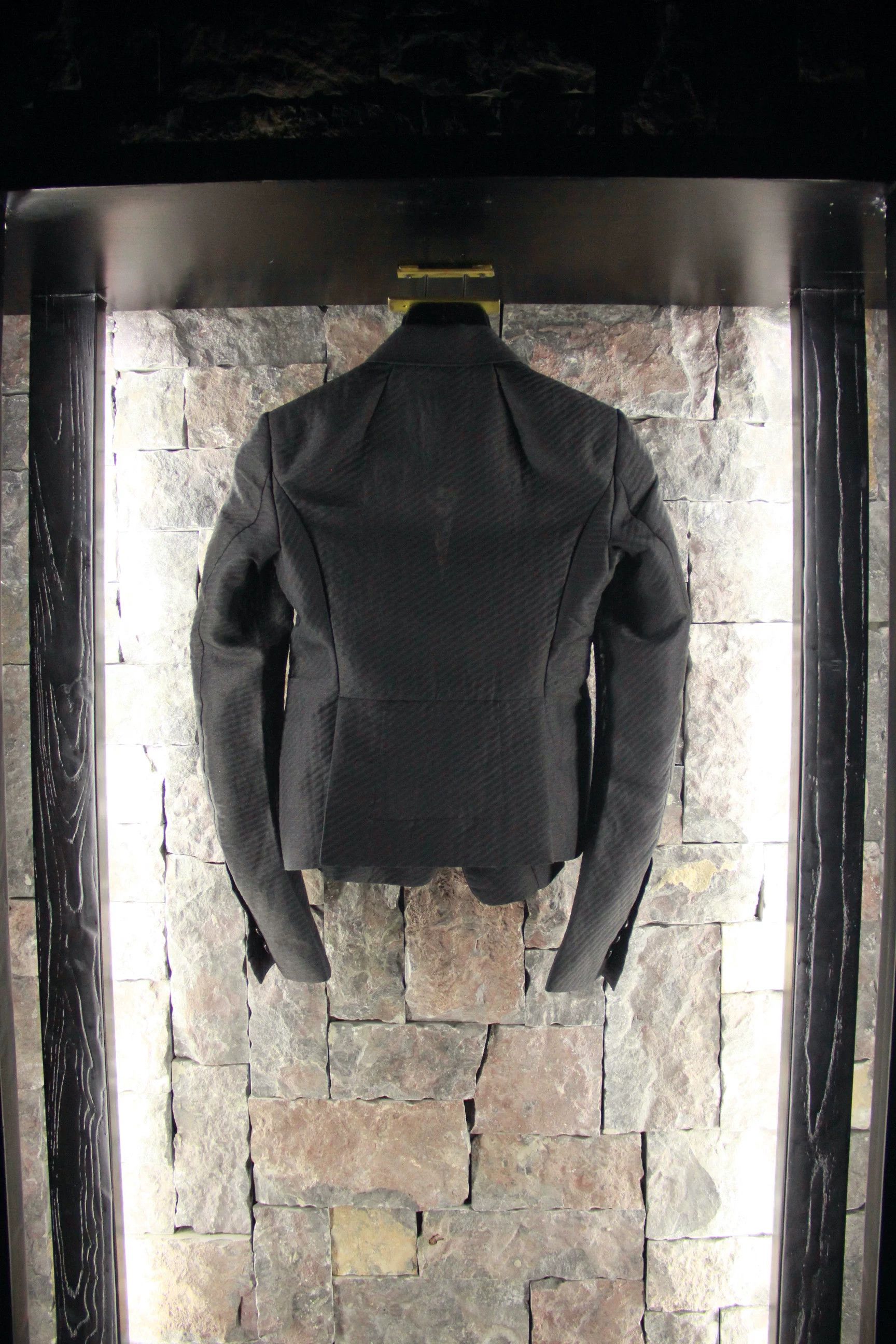 Rick Owens Rick Owens Black Blazer Men 42r Size 42R - 2 Thumbnail