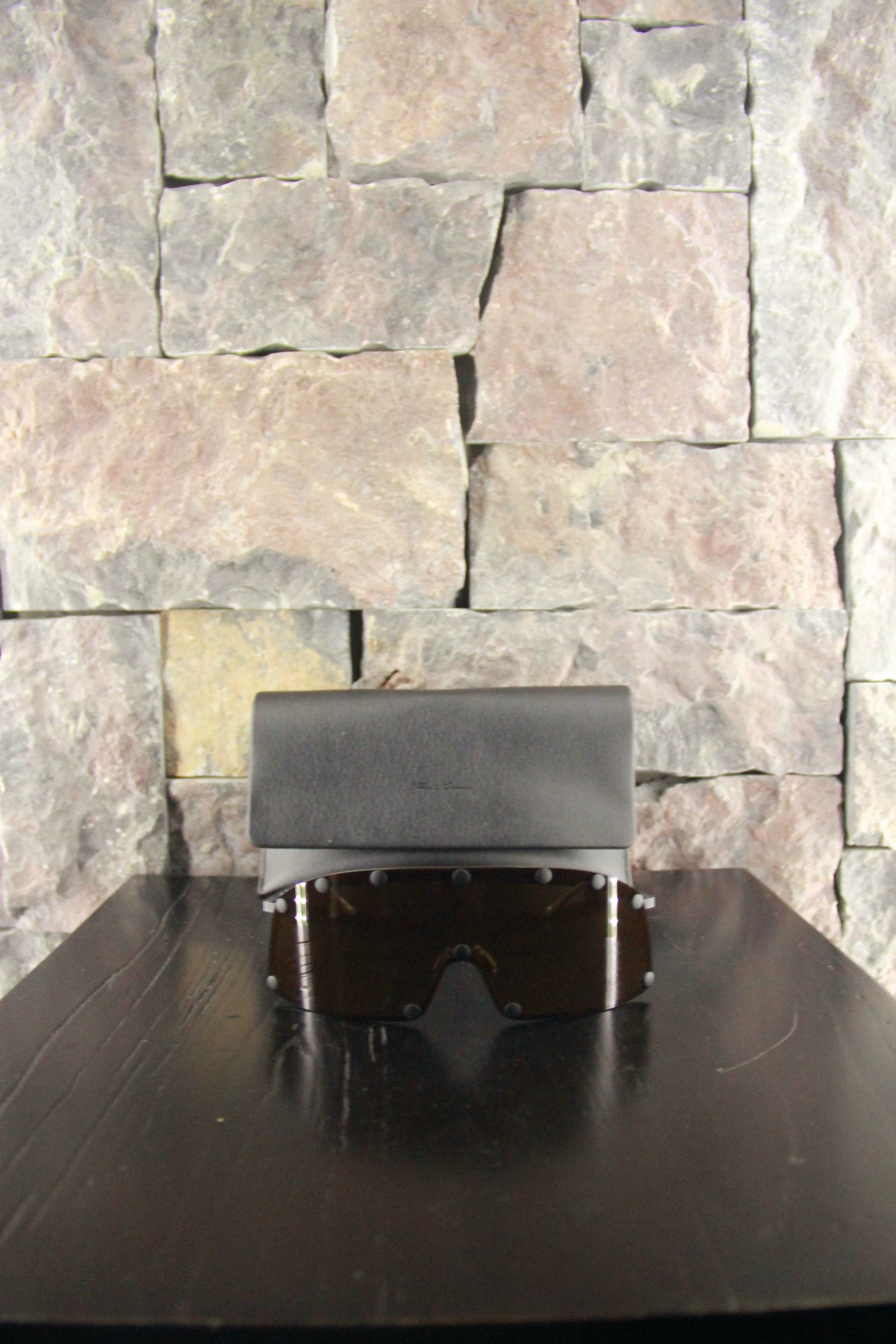 Rick Owens Rick Owens Brown Sunglasses Men one size Size ONE SIZE - 3 Thumbnail