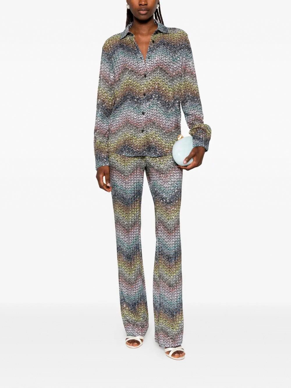 Missoni `Caperdoni` Pants Size 30" / US 8 / IT 44 - 2 Thumbnail