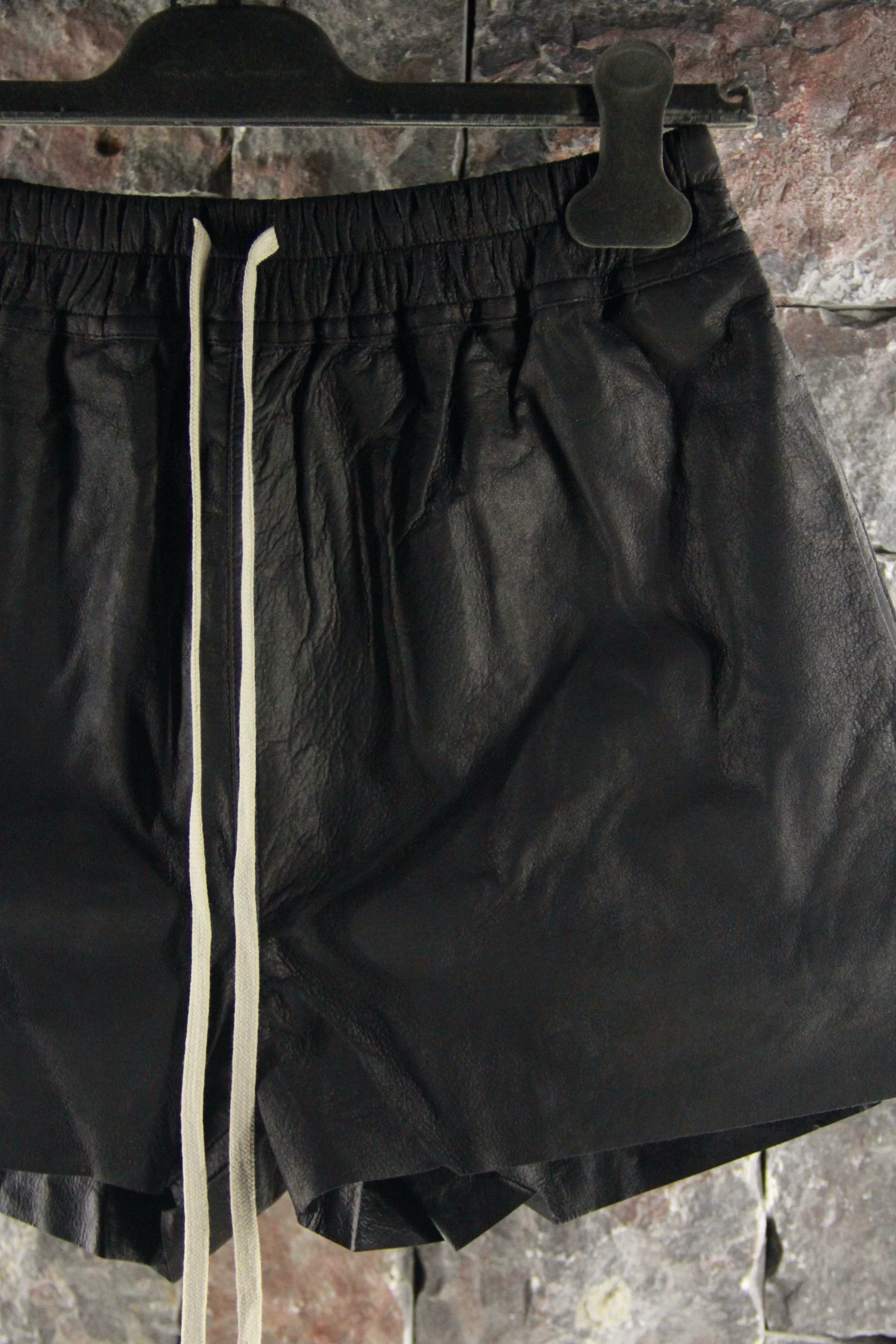 Rick Owens Rick Owens Black Shorts Men 32 Size US 32 / EU 48 - 3 Thumbnail