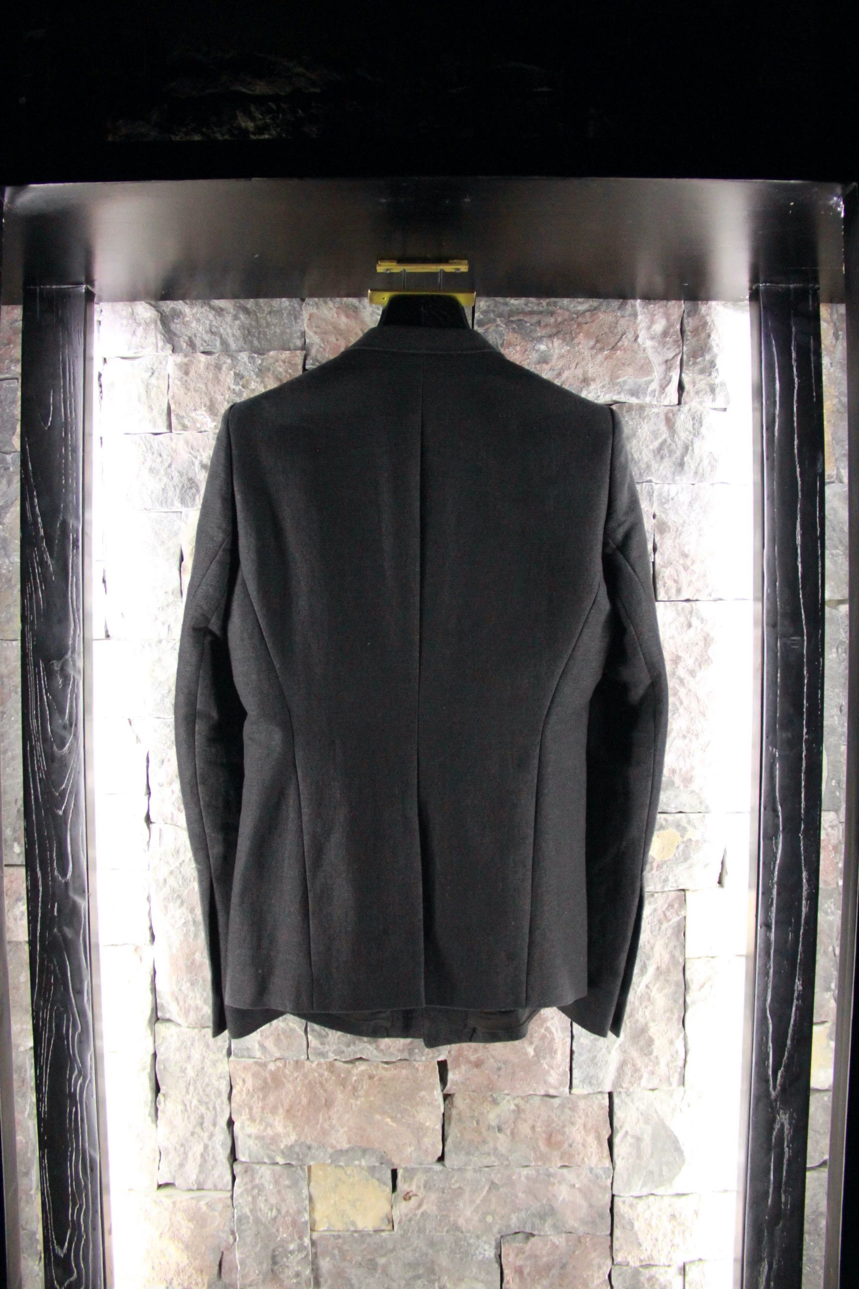 Julius Julius Black Blazer Men 40r Size 40R - 2 Thumbnail