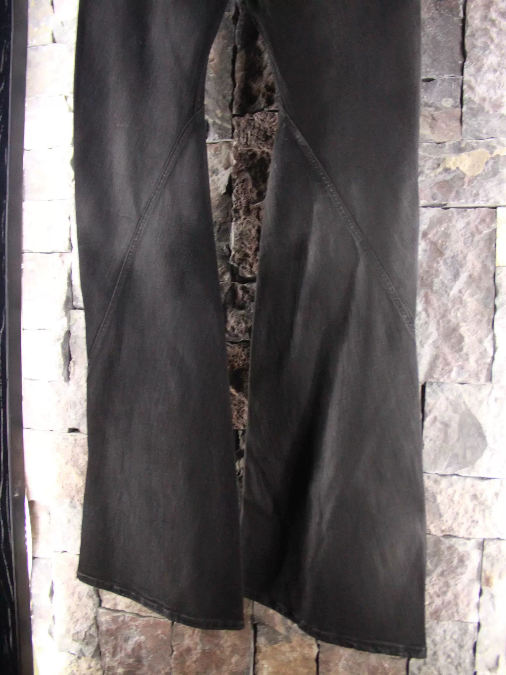 Rick Owens Rick Owens Black Casual Pants Men 27 Size US 27 - 5 Thumbnail