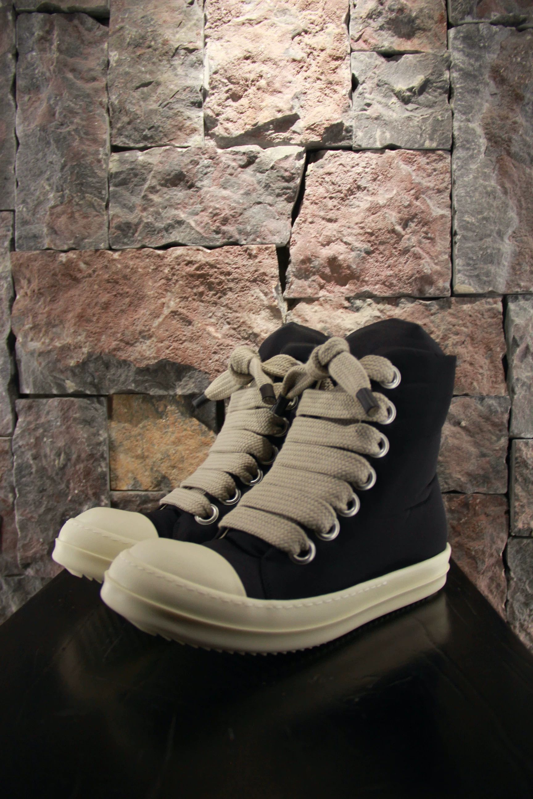 Rick Owens Rick Owens White Hitop Sneakers Women 8 Size US 8 / EU 41 - 4 Thumbnail