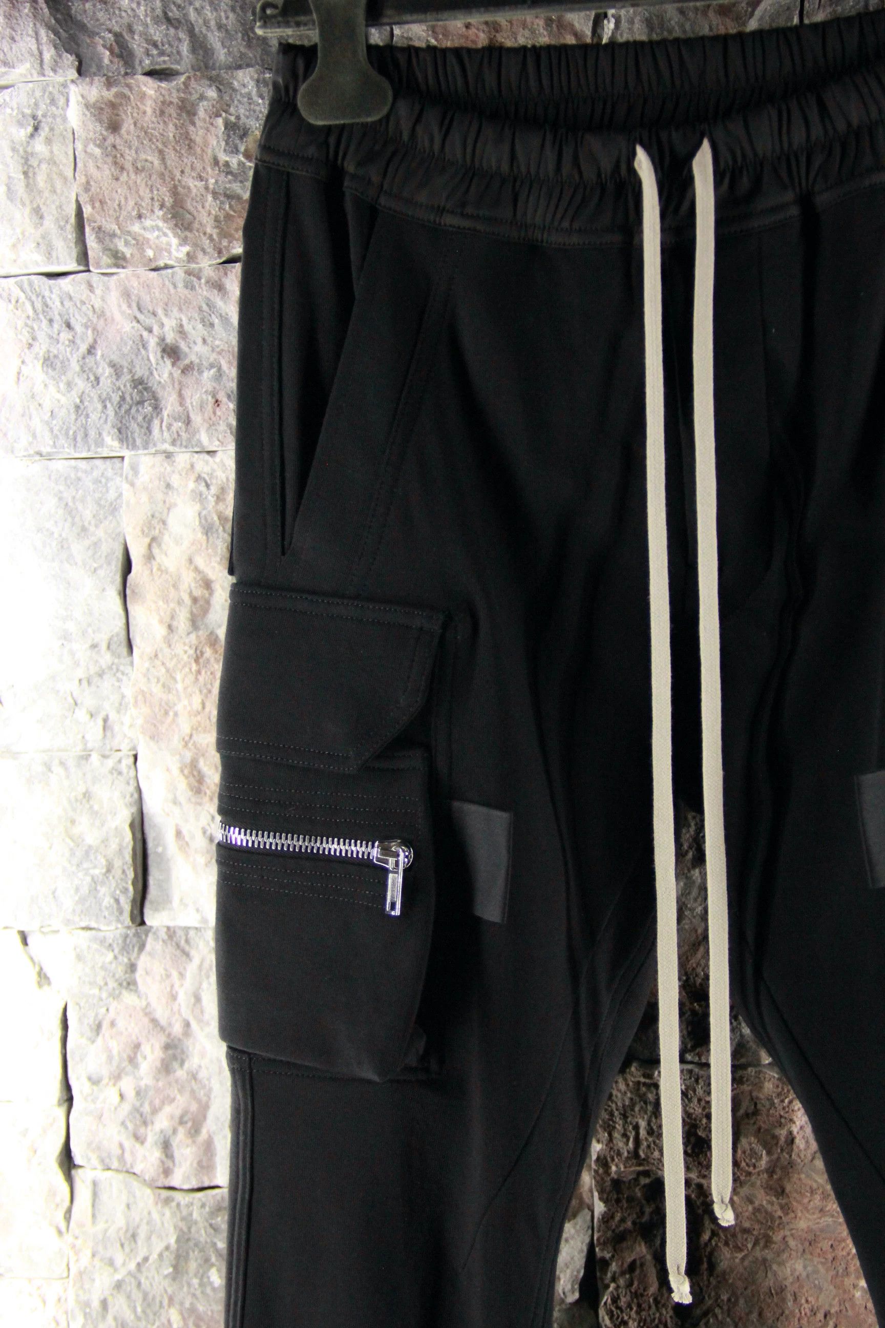 Rick Owens Rick Owens Black Casual Pants Men 36 Size US 36 / EU 52 - 3 Thumbnail