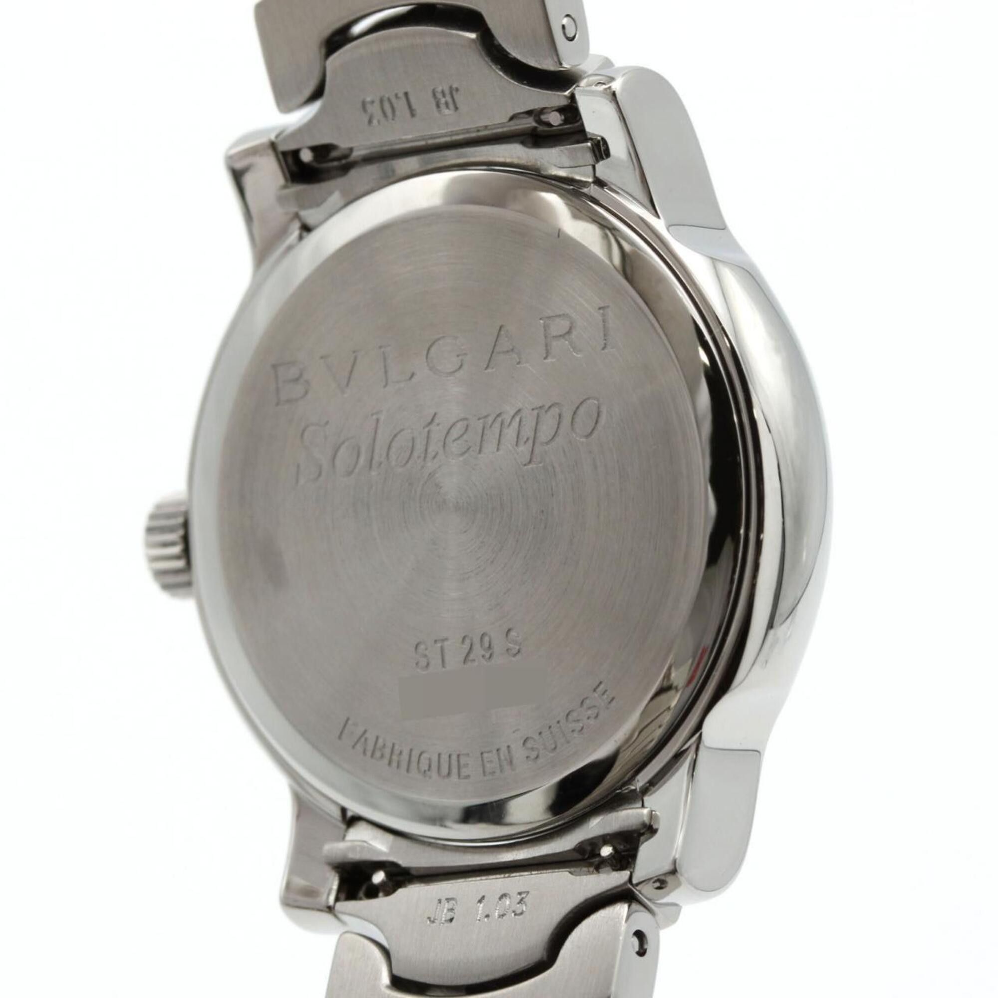 Bvlgari Bulgari Solotempo ST29S ST29BSSD Stainless Steel Quartz Watch Size ONE SIZE - 5 Thumbnail