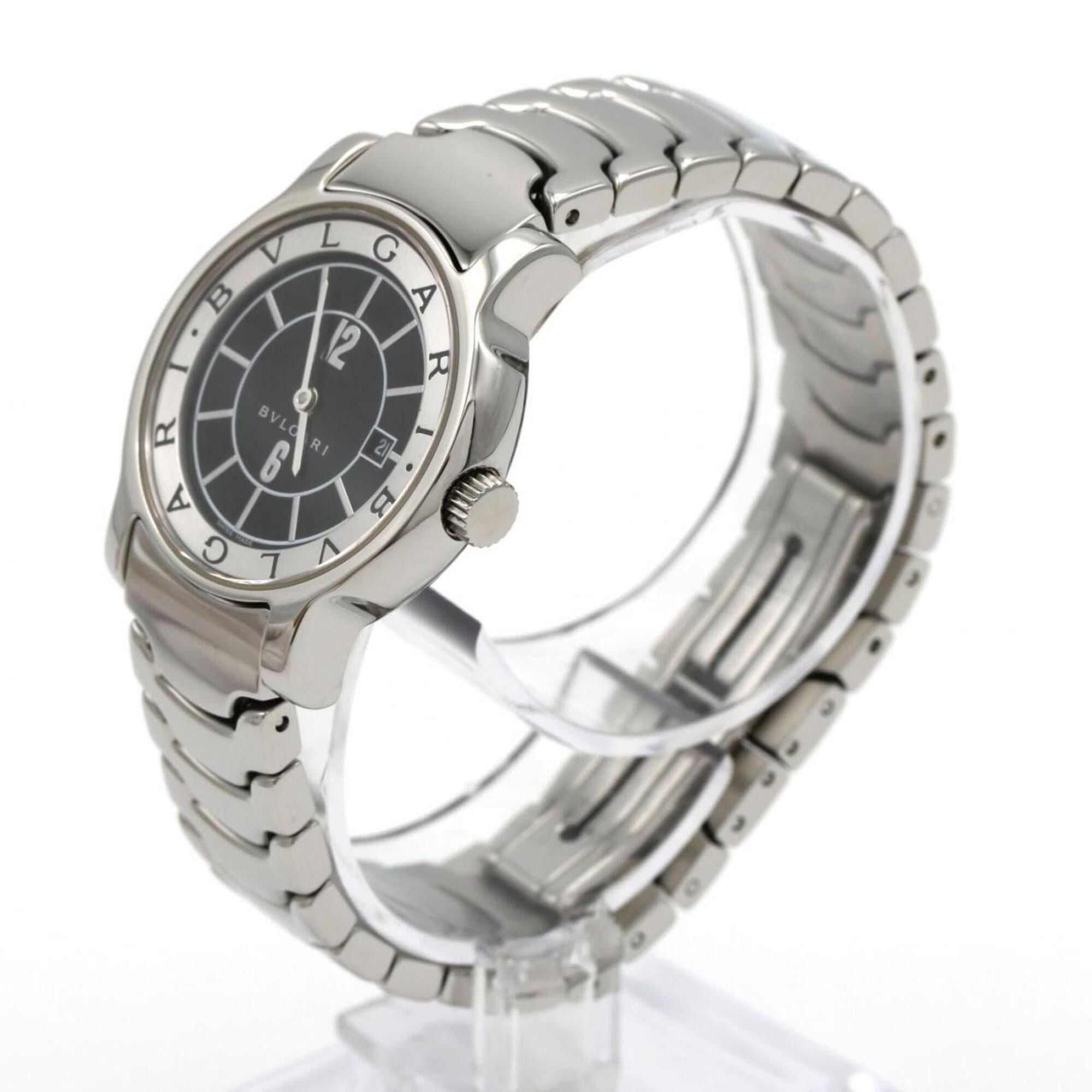 Bvlgari Bulgari Solotempo ST29S ST29BSSD Stainless Steel Quartz Watch Size ONE SIZE - 2 Thumbnail