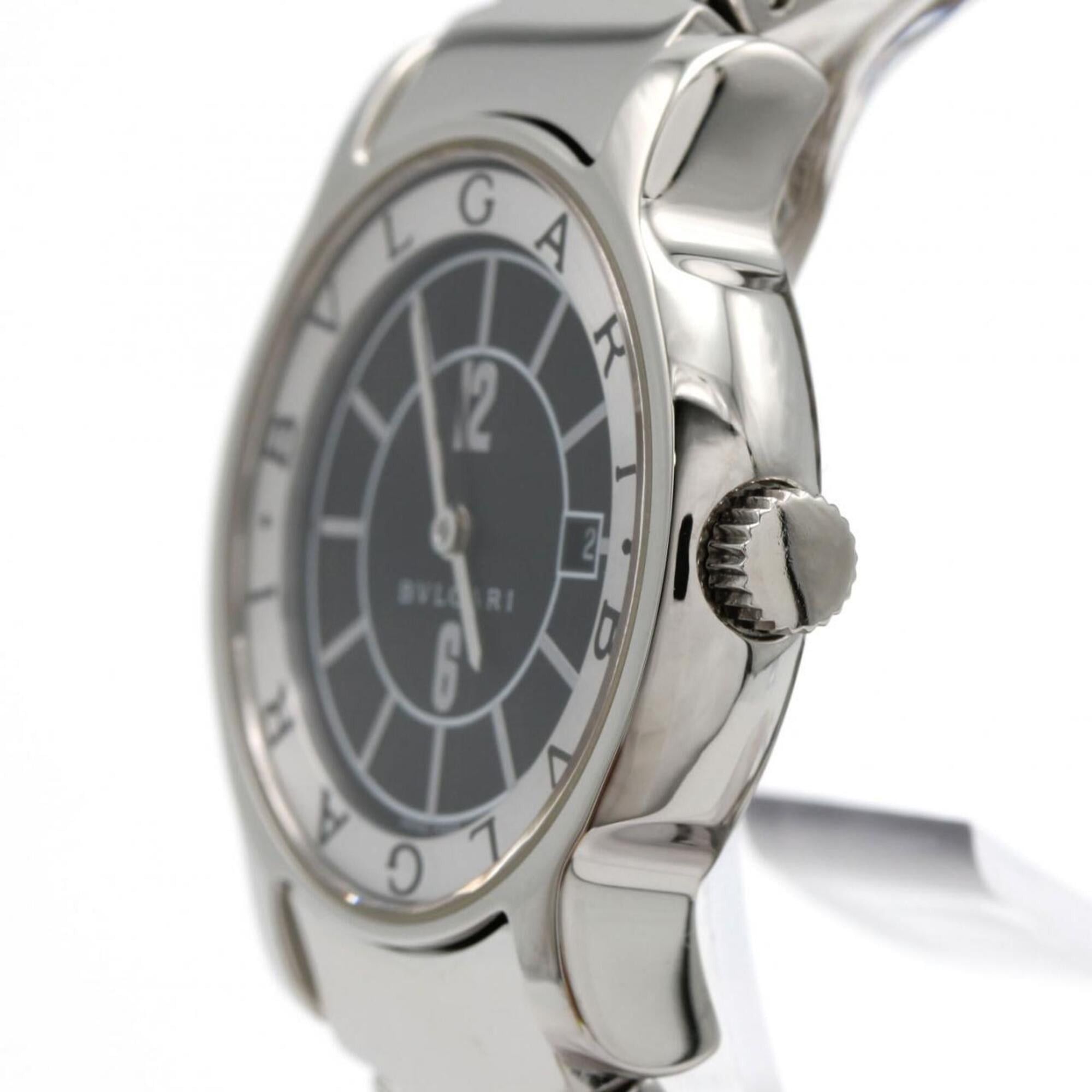 Bvlgari Bulgari Solotempo ST29S ST29BSSD Stainless Steel Quartz Watch Size ONE SIZE - 3 Thumbnail