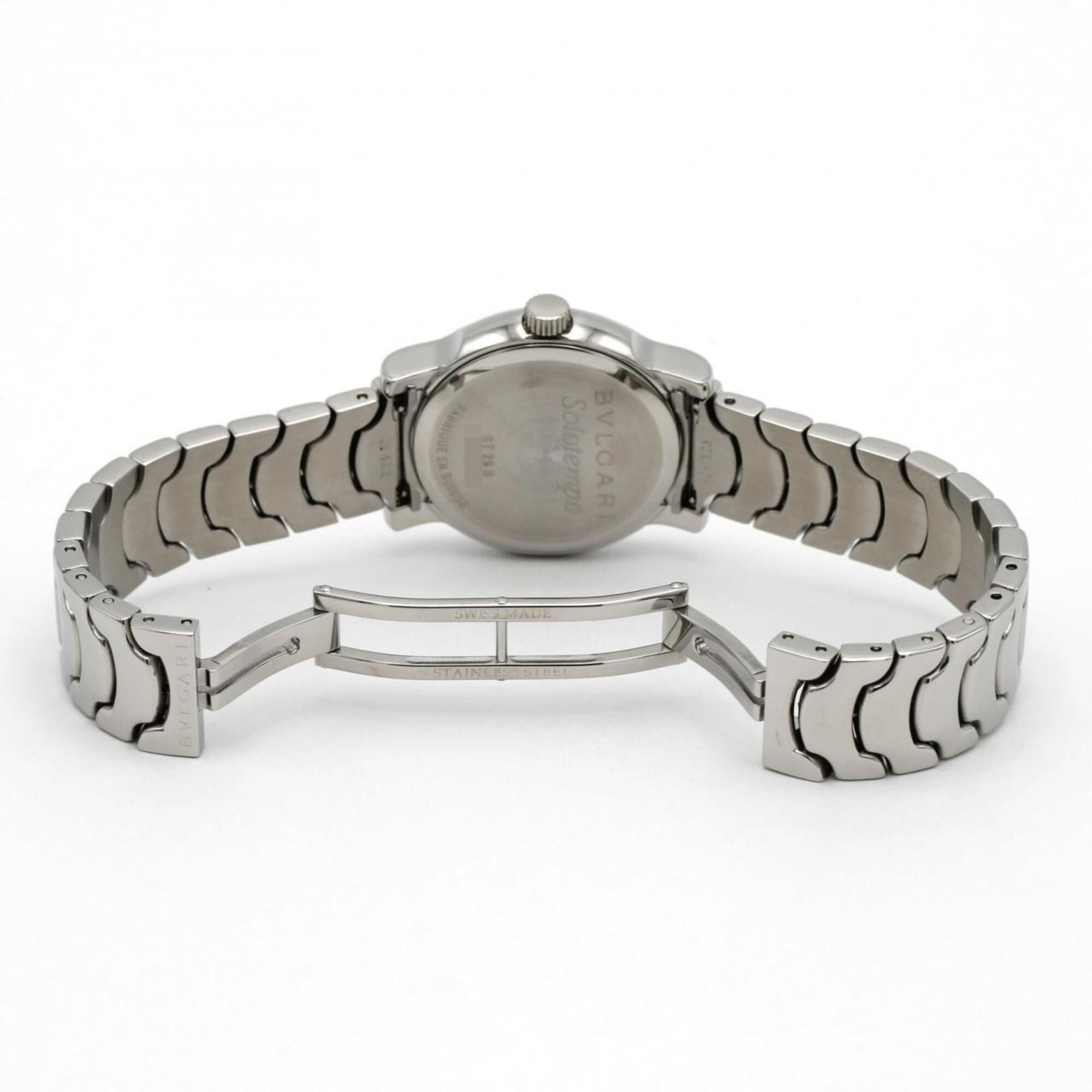 Bvlgari Bulgari Solotempo ST29S ST29BSSD Stainless Steel Quartz Watch Size ONE SIZE - 6 Thumbnail