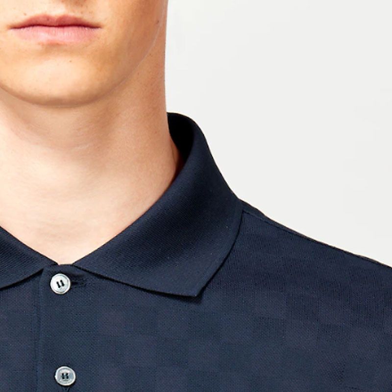 Louis Vuitton Louis Vuitton Damier Polo Shirt Size L Size US L / EU 52-54 / 3 - 12 Thumbnail