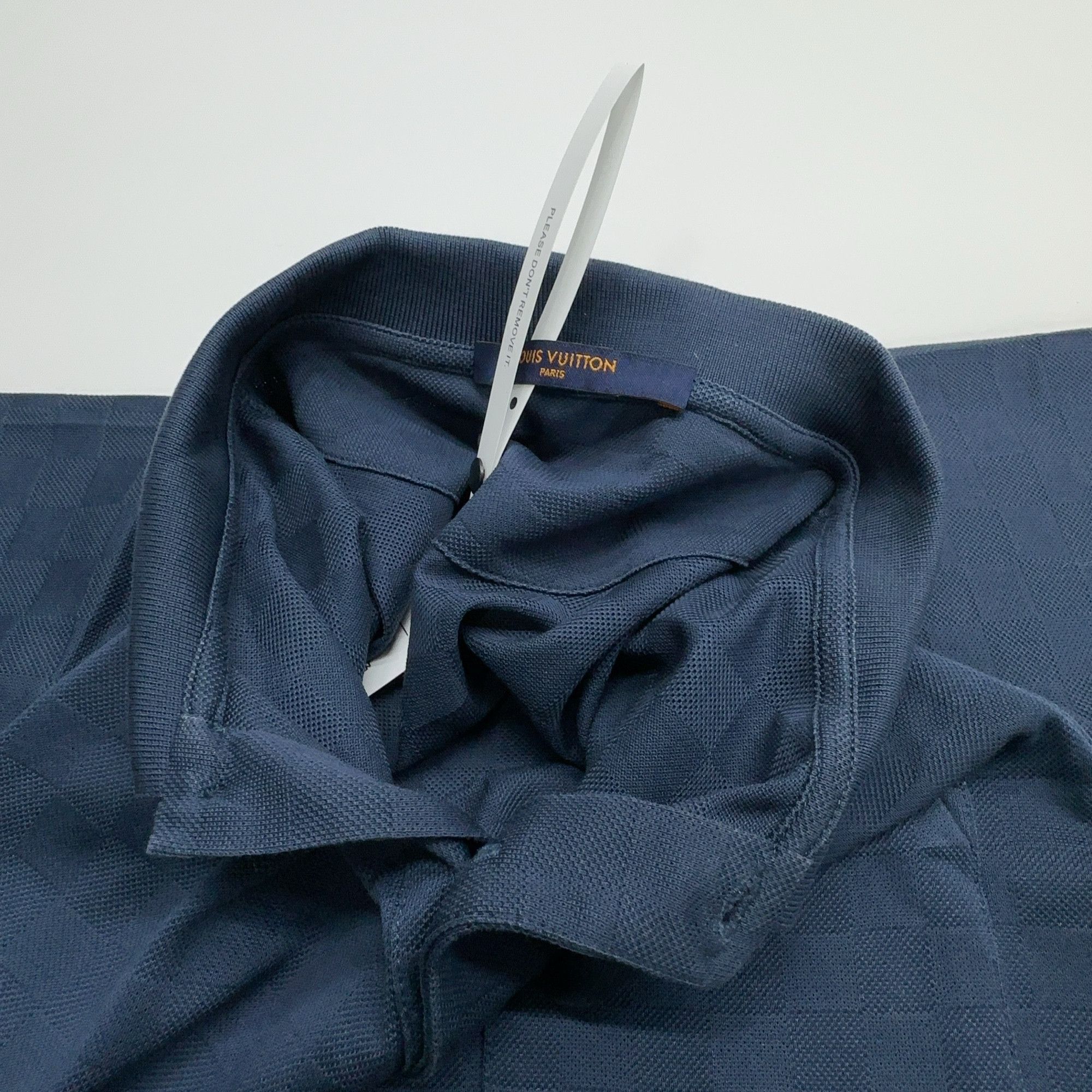Louis Vuitton Louis Vuitton Damier Polo Shirt Size L Size US L / EU 52-54 / 3 - 5 Thumbnail