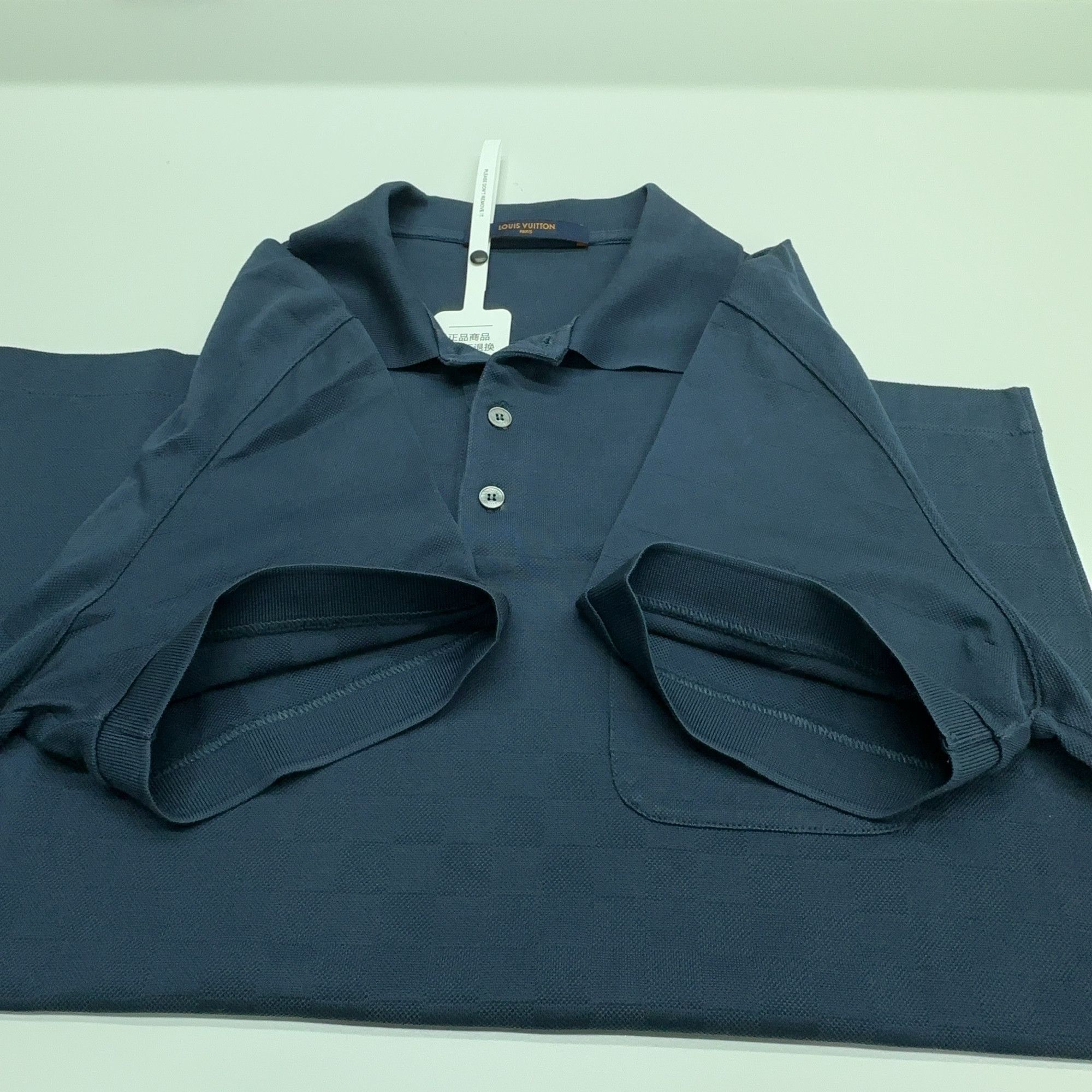 Louis Vuitton Louis Vuitton Damier Polo Shirt Size L Size US L / EU 52-54 / 3 - 7 Thumbnail
