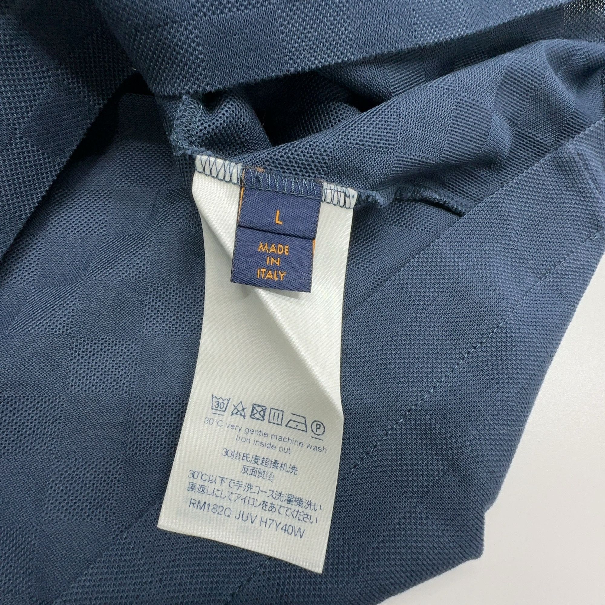 Louis Vuitton Louis Vuitton Damier Polo Shirt Size L Size US L / EU 52-54 / 3 - 3 Thumbnail