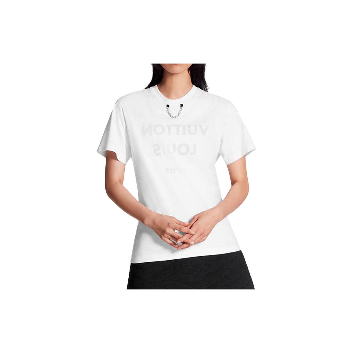 Louis Vuitton Louis Vuitton Chain Detail Logo T-Shirt Size XL Size XL / US 12-14 / IT 48-50 - 10 Thumbnail