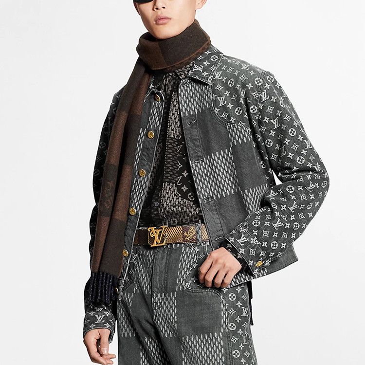 Louis Vuitton Louis Vuitton x Nigo Monogram Denim Jacket Size S Size US S / EU 44-46 / 1 - 7 Thumbnail
