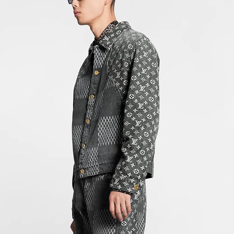 Louis Vuitton Louis Vuitton x Nigo Monogram Denim Jacket Size S Size US S / EU 44-46 / 1 - 8 Thumbnail