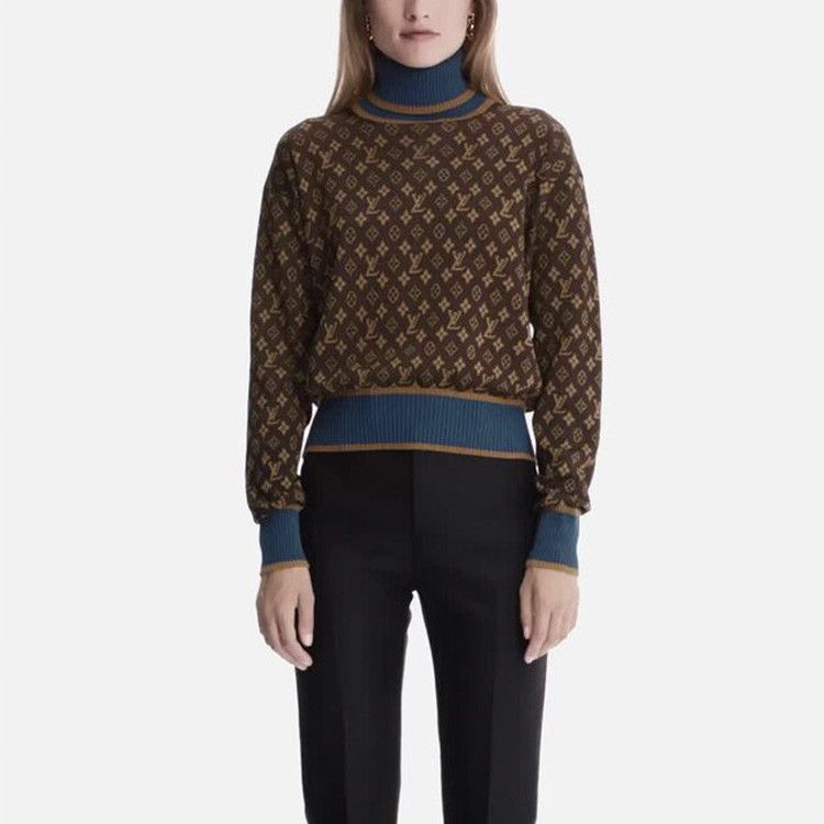 Louis Vuitton Louis Vuitton Monogram Turtleneck Sweater Size XS Size XS / US 0-2 / IT 36-38 - 7 Thumbnail