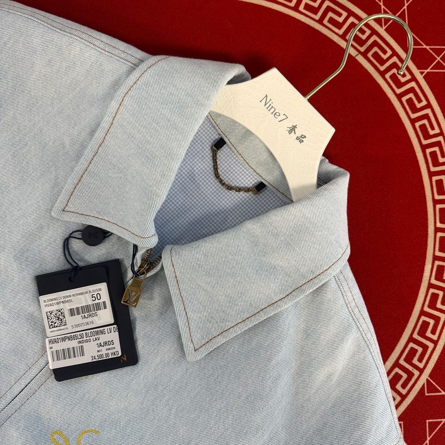 Louis Vuitton Louis Vuitton Floral Embroidery Denim Jacket Size M Size US M / EU 48-50 / 2 - 5 Thumbnail