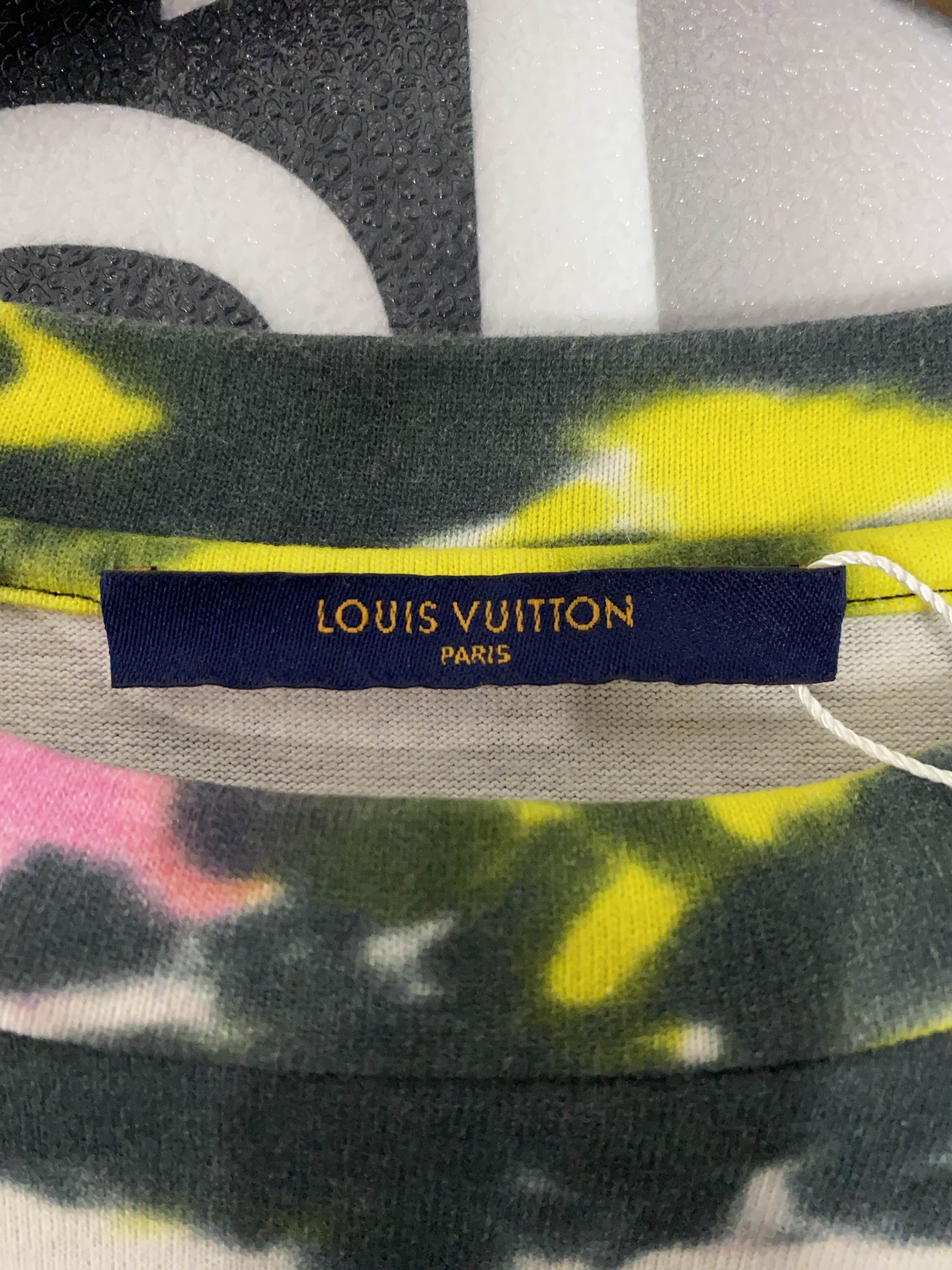 Louis Vuitton Louis Vuitton Plain Rainbow Tie Dye T-Shirt Size M Size US M / EU 48-50 / 2 - 3 Thumbnail