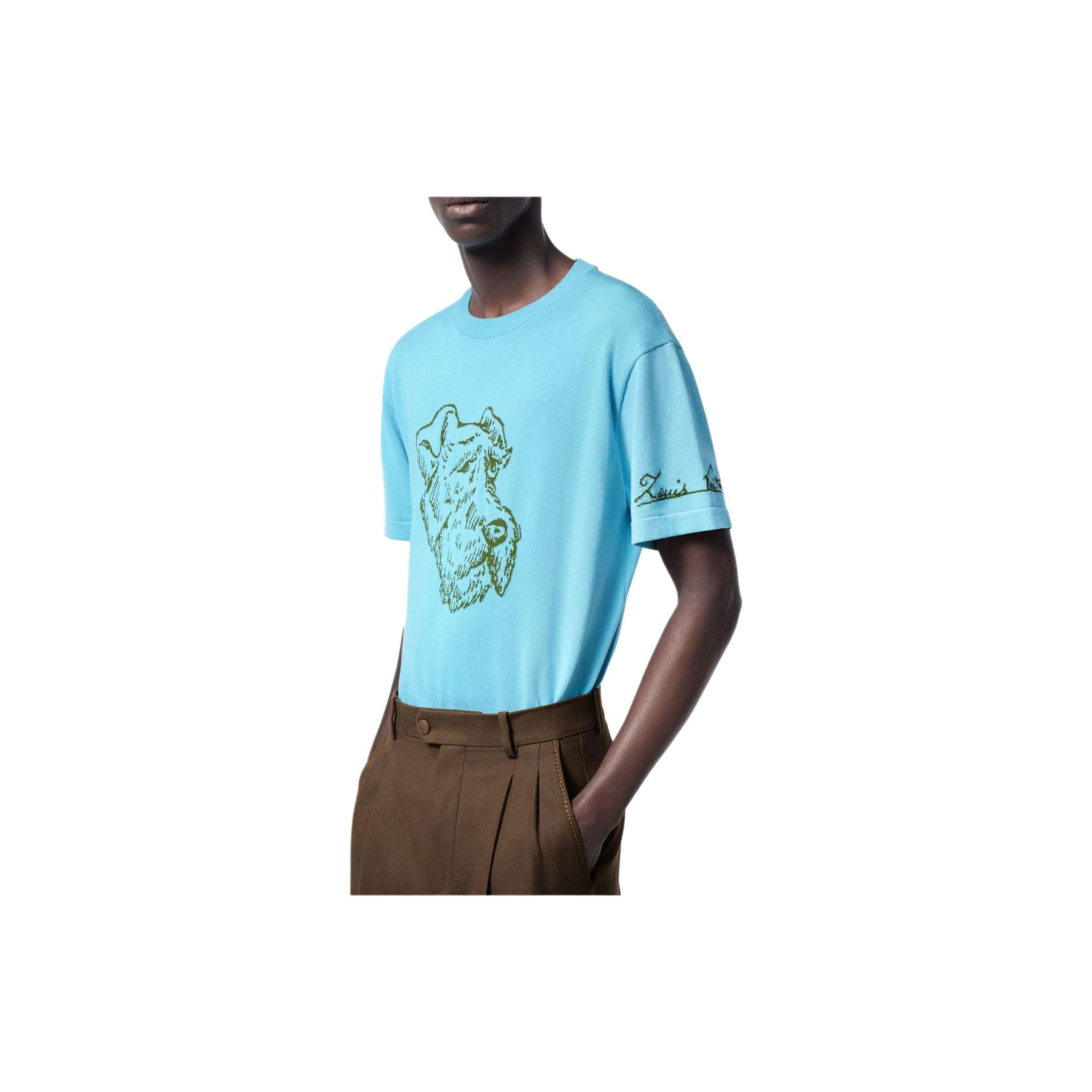 Louis Vuitton Louis Vuitton x Tyler The Creator Dog Logo T-Shirt L Size US L / EU 52-54 / 3 - 8 Thumbnail