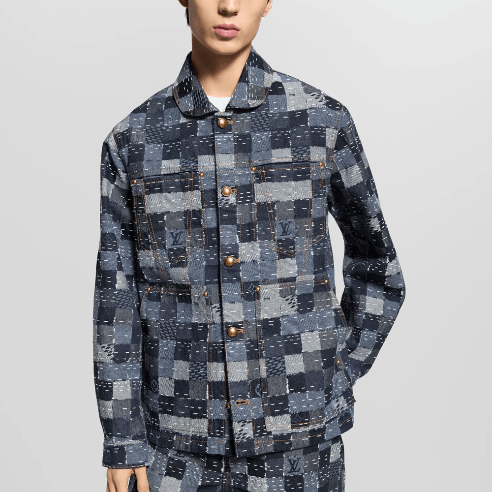 Louis Vuitton Louis Vuitton Sashiko Damier Jacket Size M Size US M / EU 48-50 / 2 - 9 Thumbnail