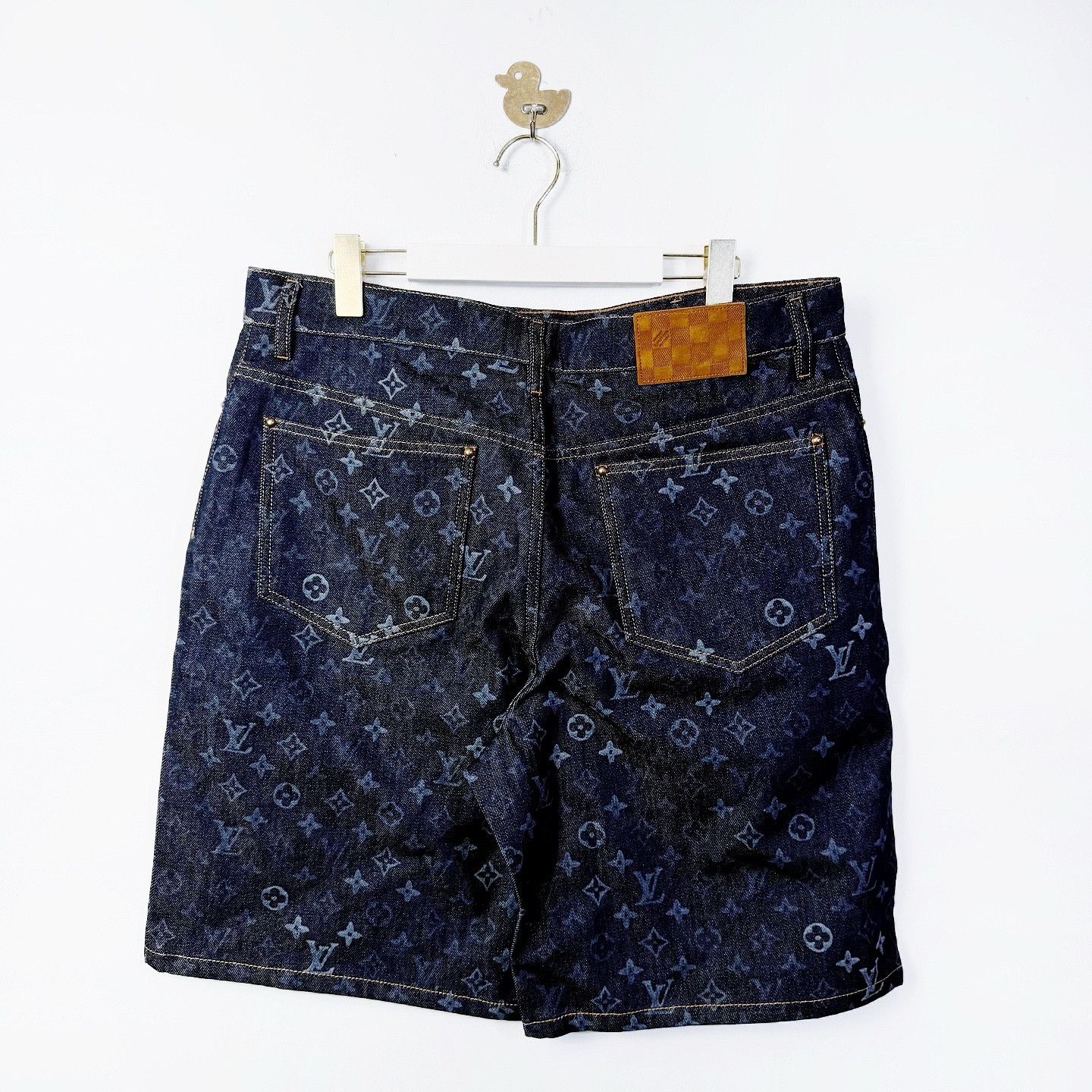 Louis Vuitton Louis Vuitton Monogram Denim Shorts Size 34 Size US 34 / EU 50 - 2 Thumbnail