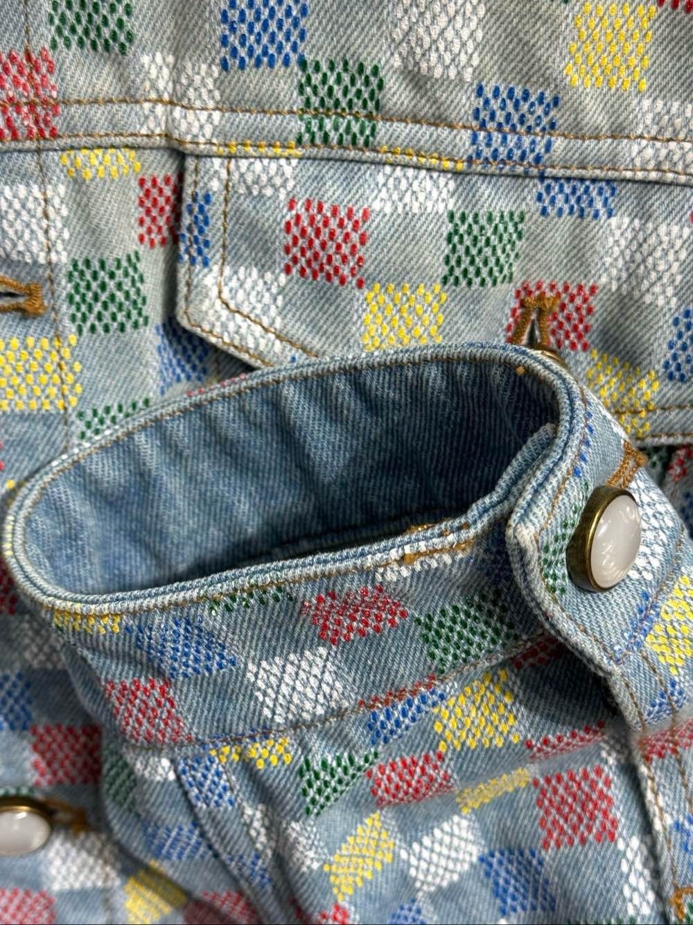 Louis Vuitton Louis Vuitton Damier Check Denim Jacket Size XL Size US XL / EU 56 / 4 - 6 Thumbnail