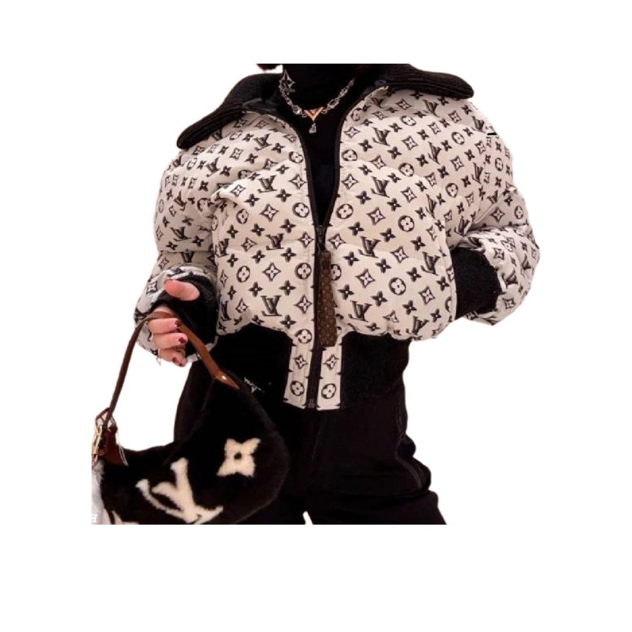 Louis Vuitton Louis Vuitton Monogram Down Jacket Size 36 Size XS / US 0-2 / IT 36-38 - 11 Thumbnail